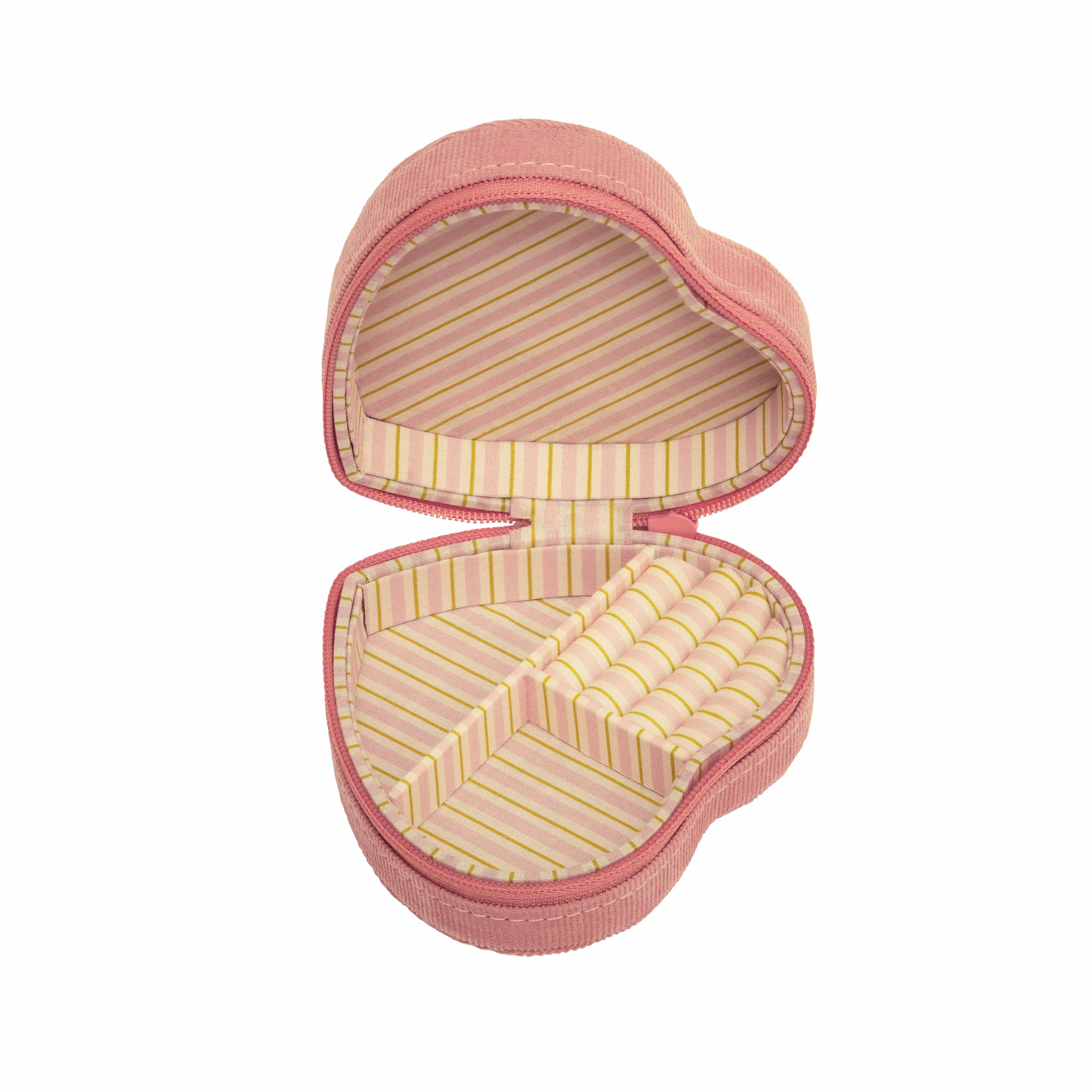 Maanesten Smykkeskrin Heart Jewelry Box Pink Theatre Magic 4109