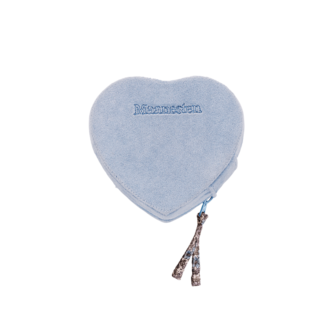Maanesten Smykkeskrin Heart smykkeskrin - sky blue 4018