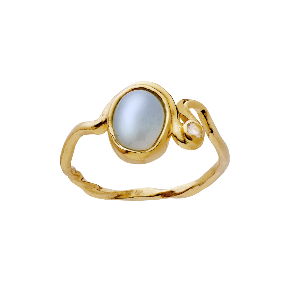 Maanesten Ringe Lorelei Ring - forgyldt