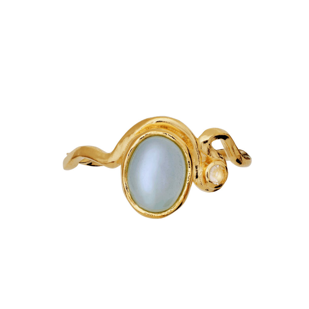 Maanesten Ringe Lorelei Ring - forgyldt