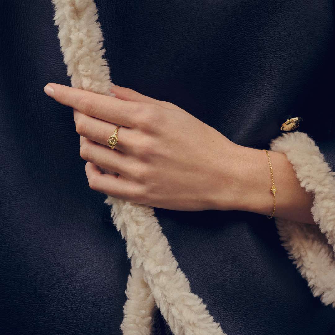 Maanesten Ringe Magdalena Ring - Forgyldt