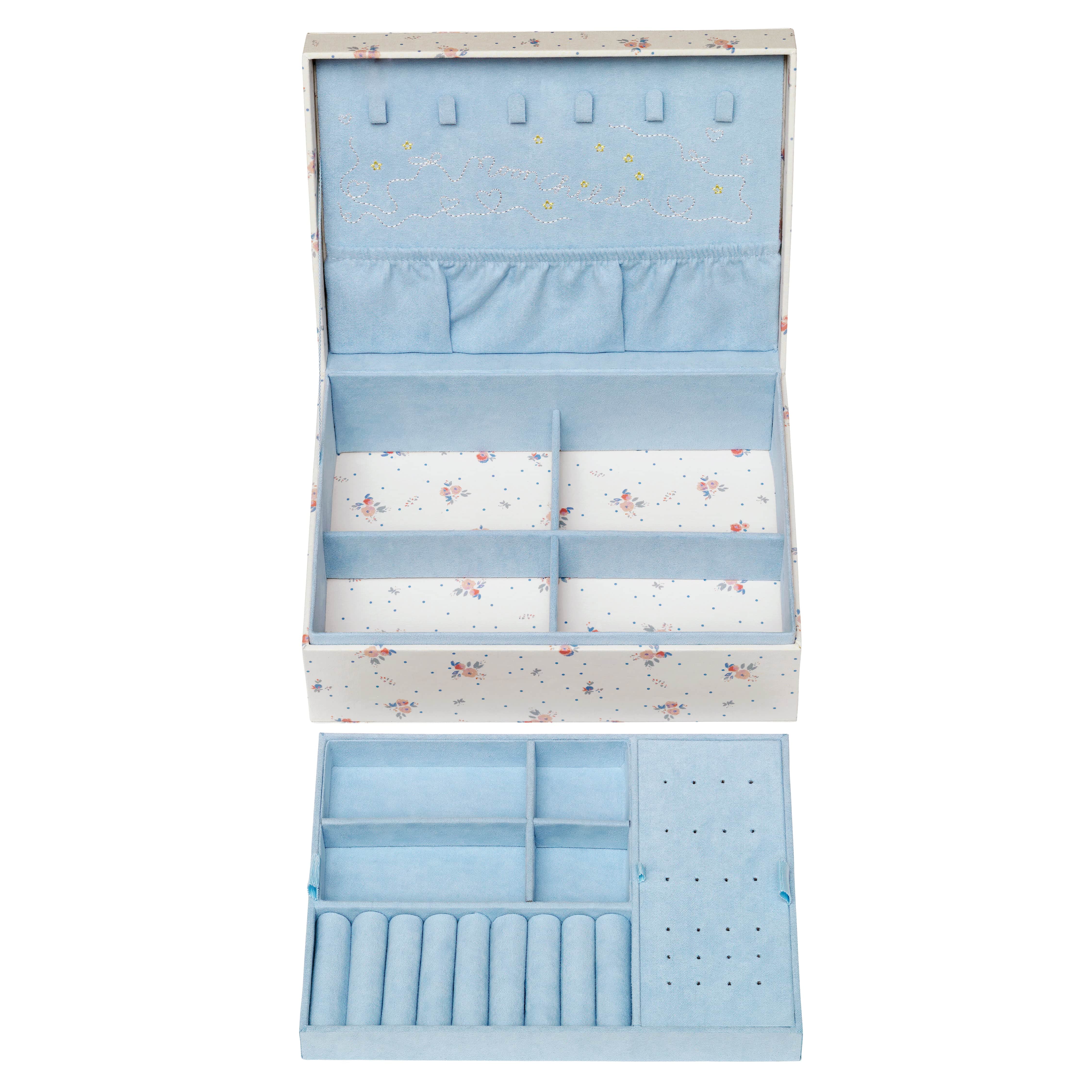 Maanesten Smykkeskrin Margaret smykkeskrin - Sky blue 4191
