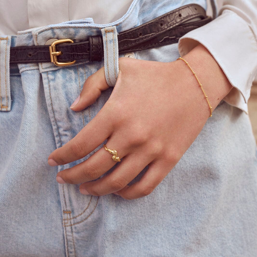 Maanesten Armbånd Nala armbånd - Forgyldt 8012a