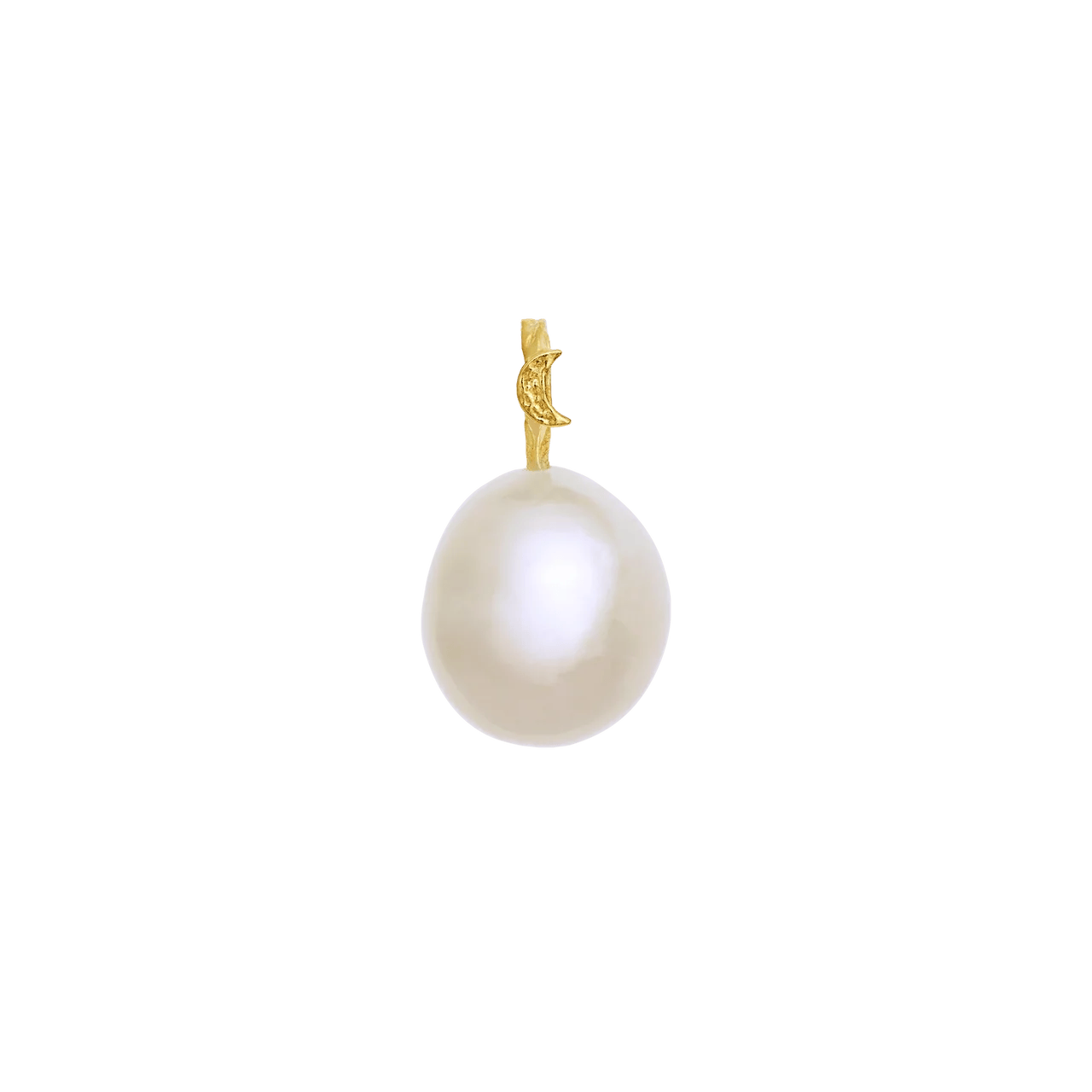 Maanesten Vedhæng Pearl water spirit charm vedhæng - forgyldt 2828a
