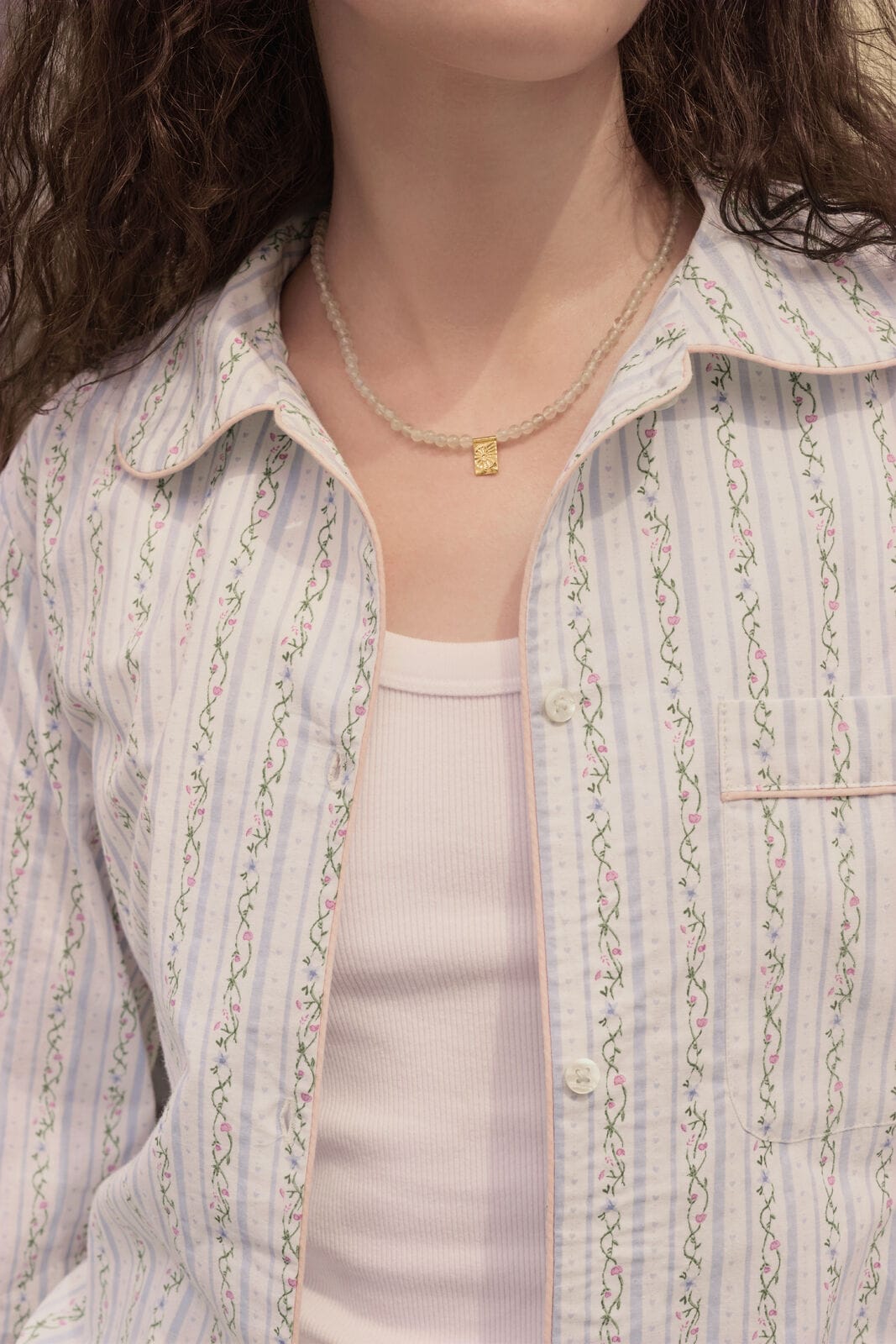 Maanesten Shelia halskæde - forgyldt 2821a