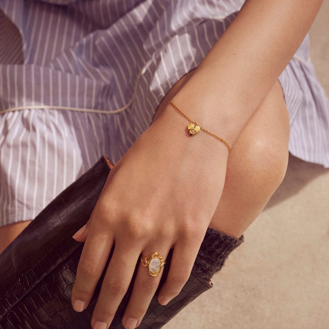 Maanesten Armbånd Stacia Armbånd - Forgyldt 8625a