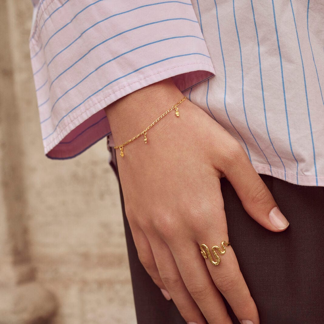 Maanesten Armbånd Una Small armbånd - Forgyldt 8518a