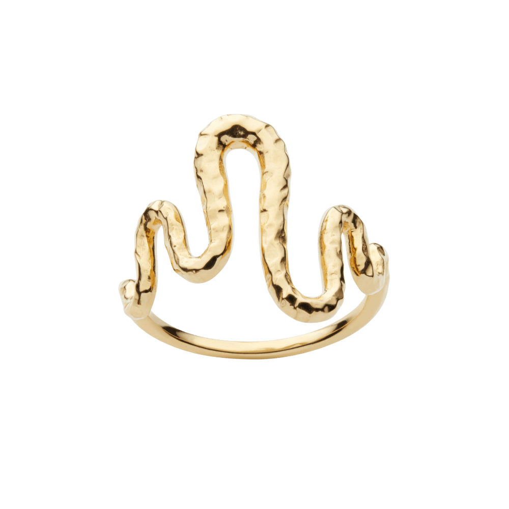 Maanesten Ringe Viva Ring - Forgyldt