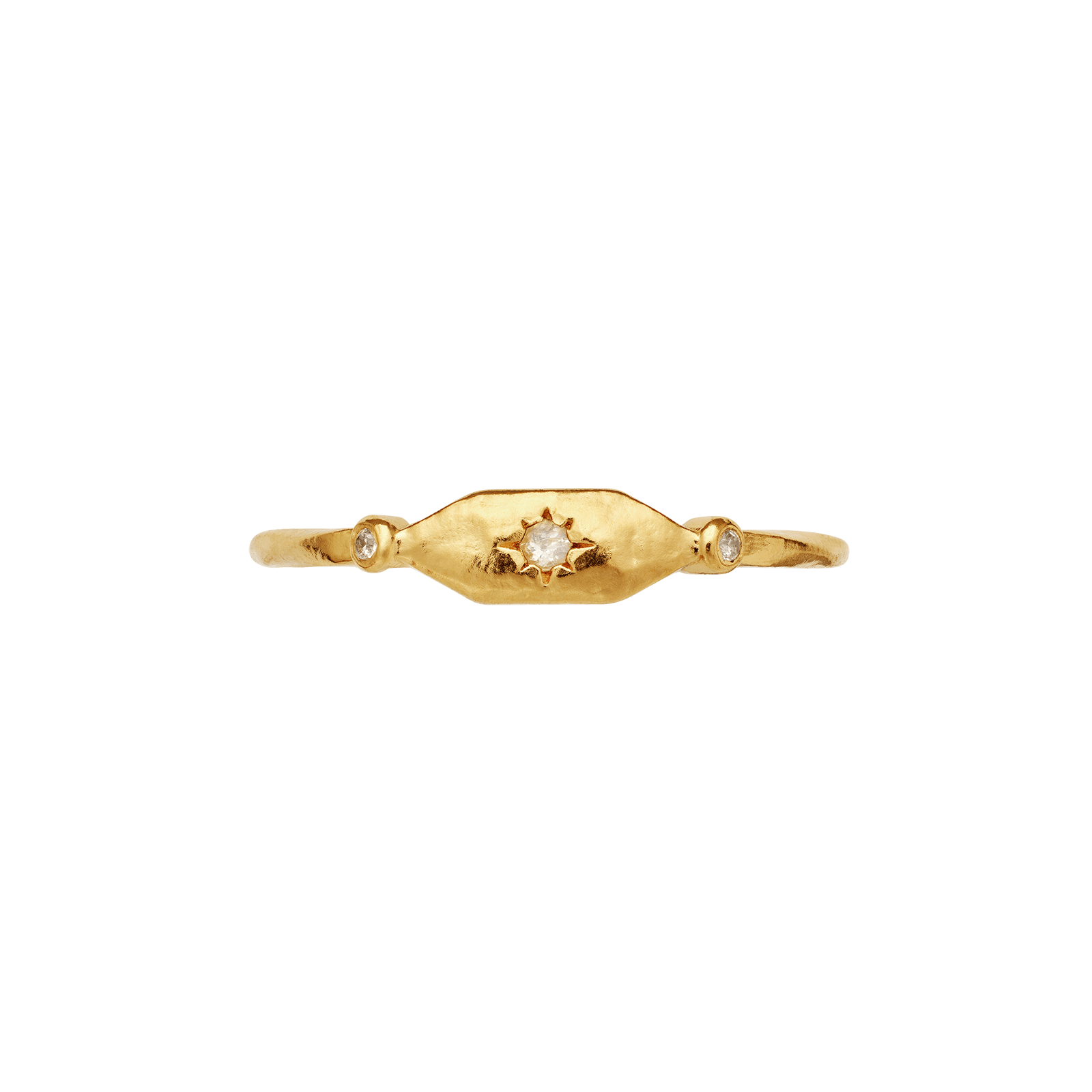 Maanesten Ringe Zoria ring - forgyldt