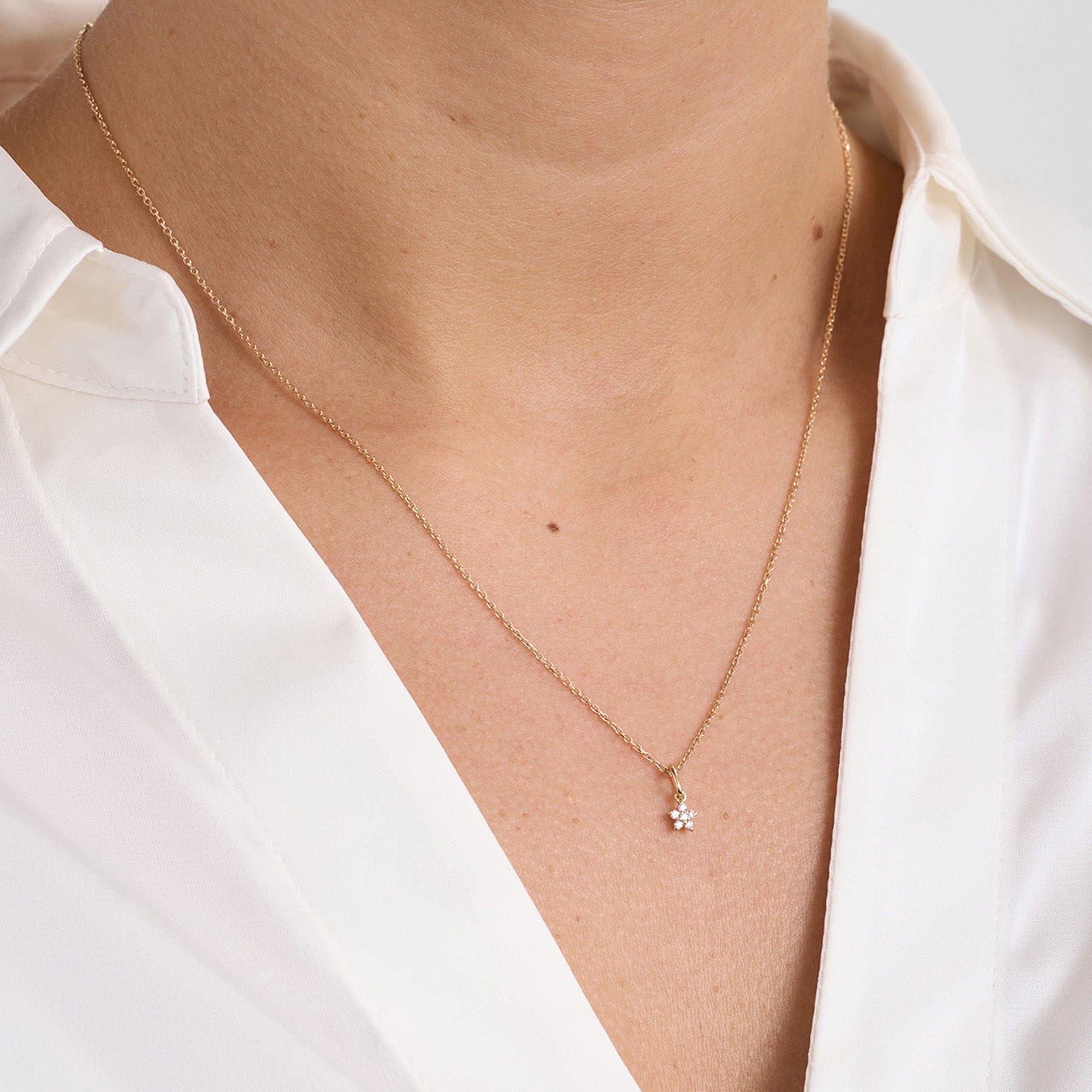 Mads Z Céleste vedhæng med 0,054 ct. - 14 karat 1531141