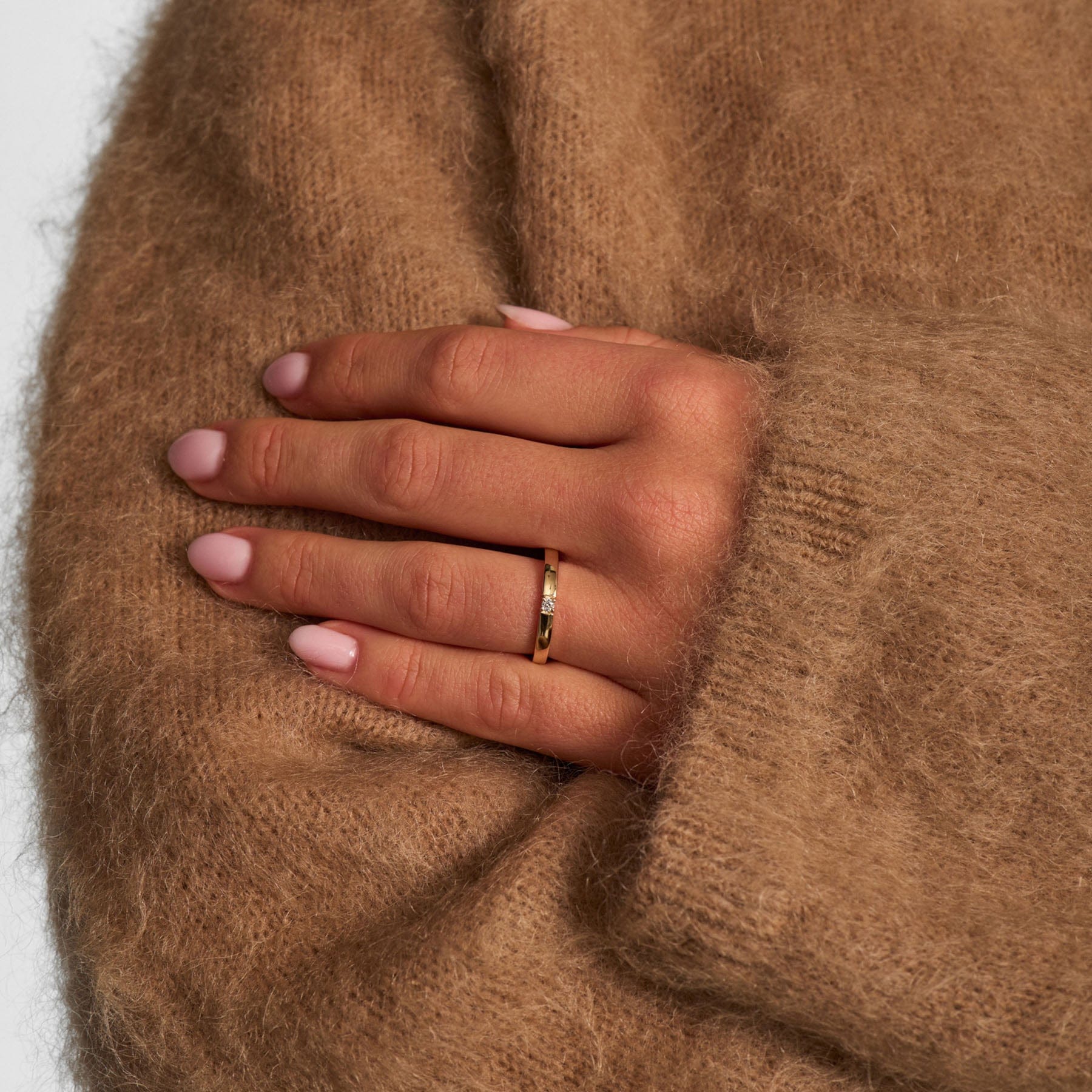 Mads Z Ringe Crown Alliance 1 x 0,04 ct. diamant - 14 Karat