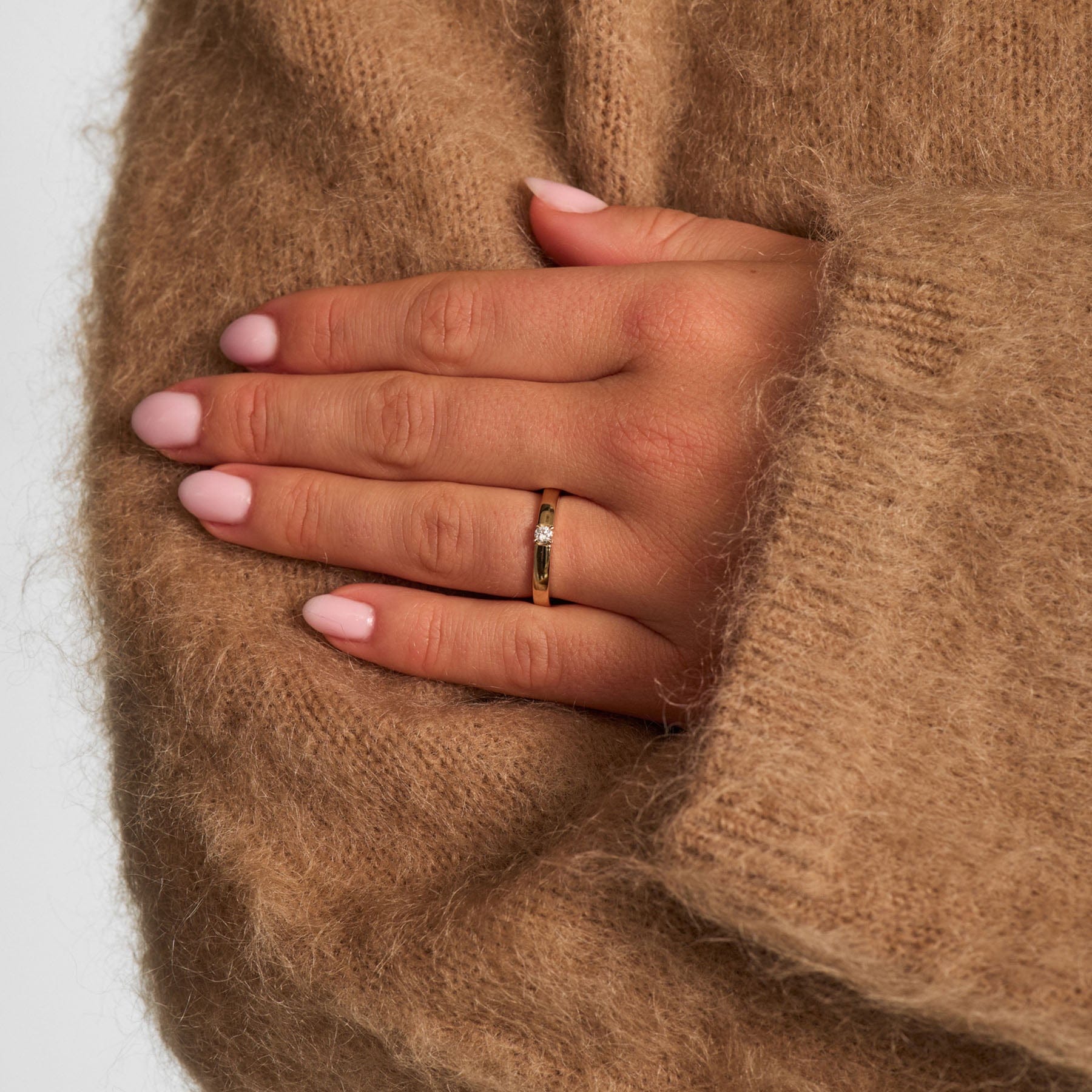 Mads Z Ringe Crown Alliance 1 x 0,09 ct. diamant - 14 Karat