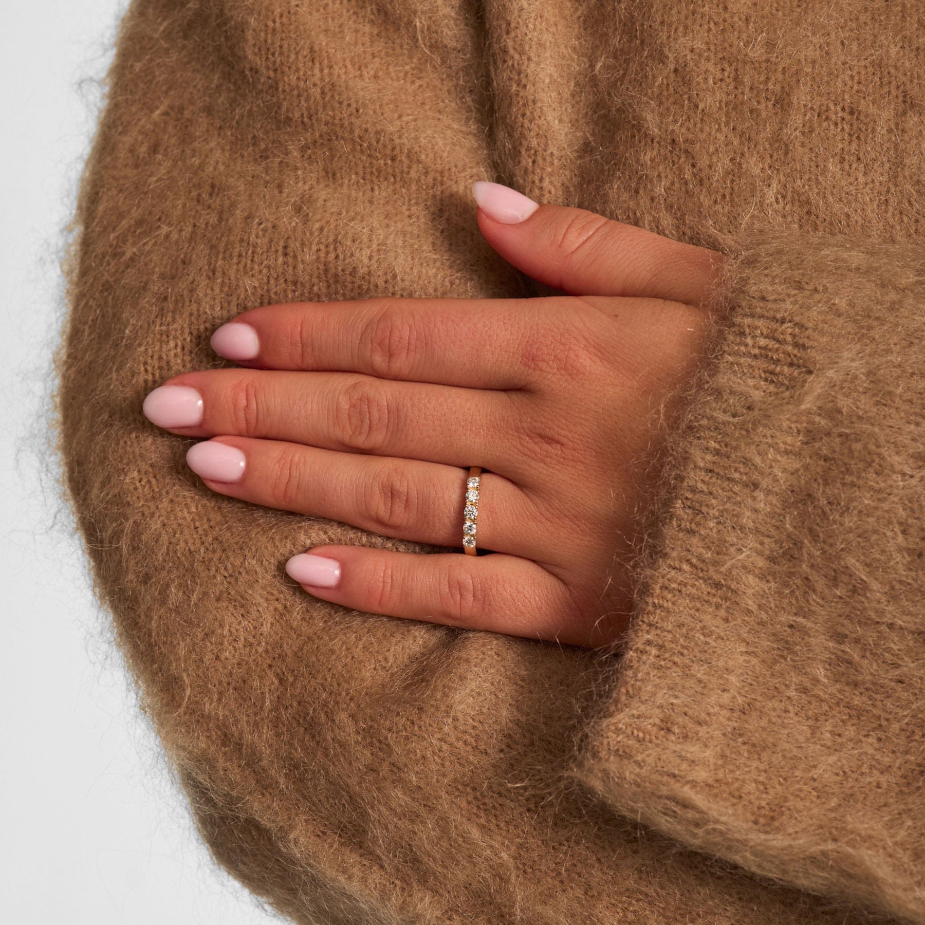 Mads Z Ringe Crown Alliance 5 x 0,09 ct. diamanter - 14 Karat