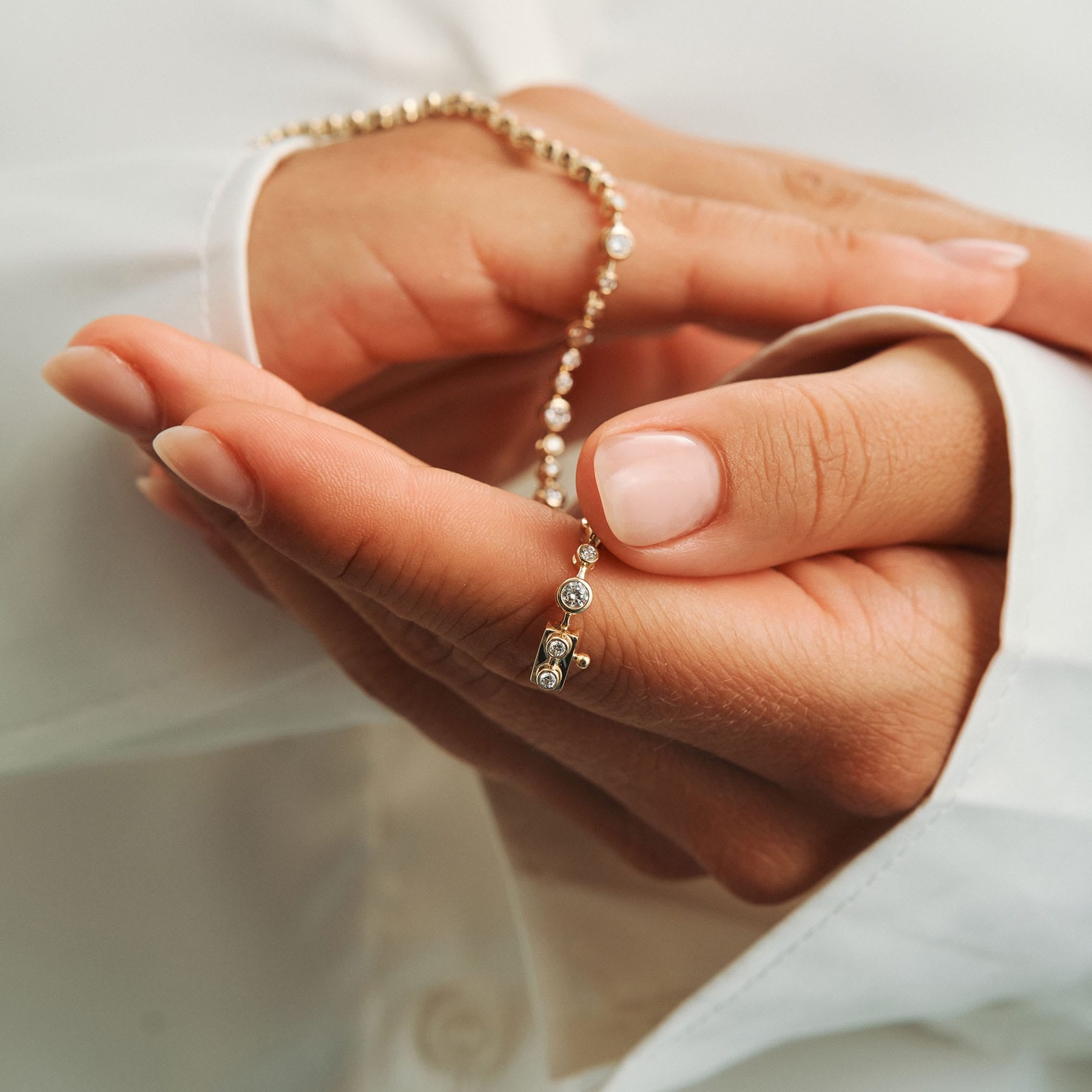 Mads Z Armbånd Endless armbånd med 1,72 carat - 14 karat guld 1551101