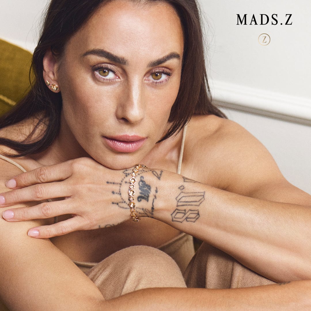 Mads Z Armbånd Fleur armbånd med diamanter - 14K 1551108