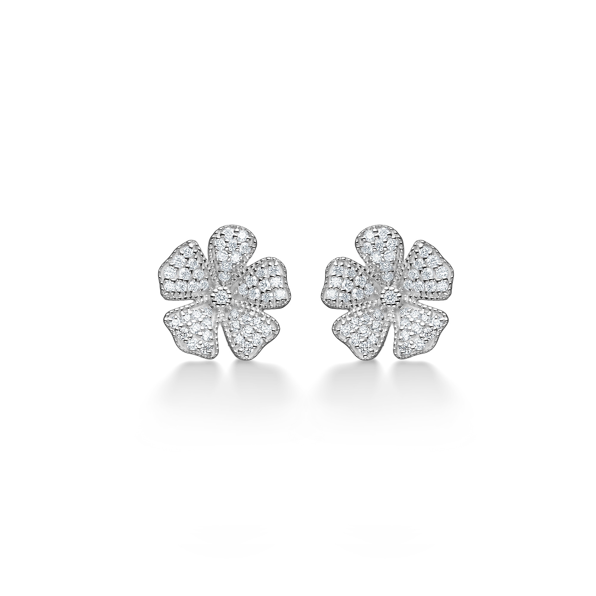 Mads Z Fleur øreringe - sølv 2117007