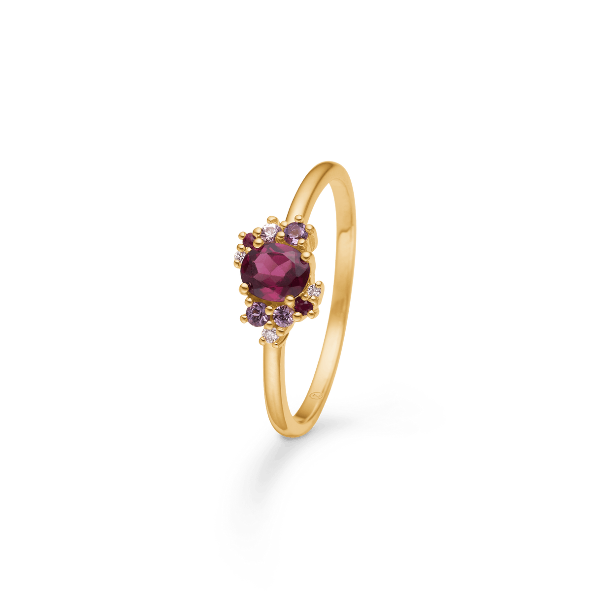Mads Z Ringe Four Seasons Petite Autumn ring - 14 karat guld