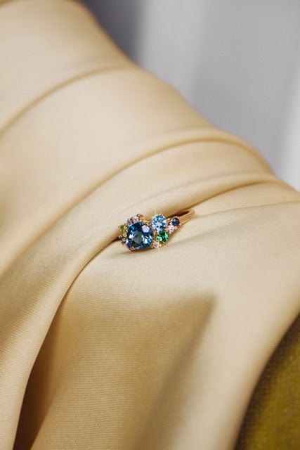 Mads Z Ringe Four Seasons Winter ring med safir - 14 Karat