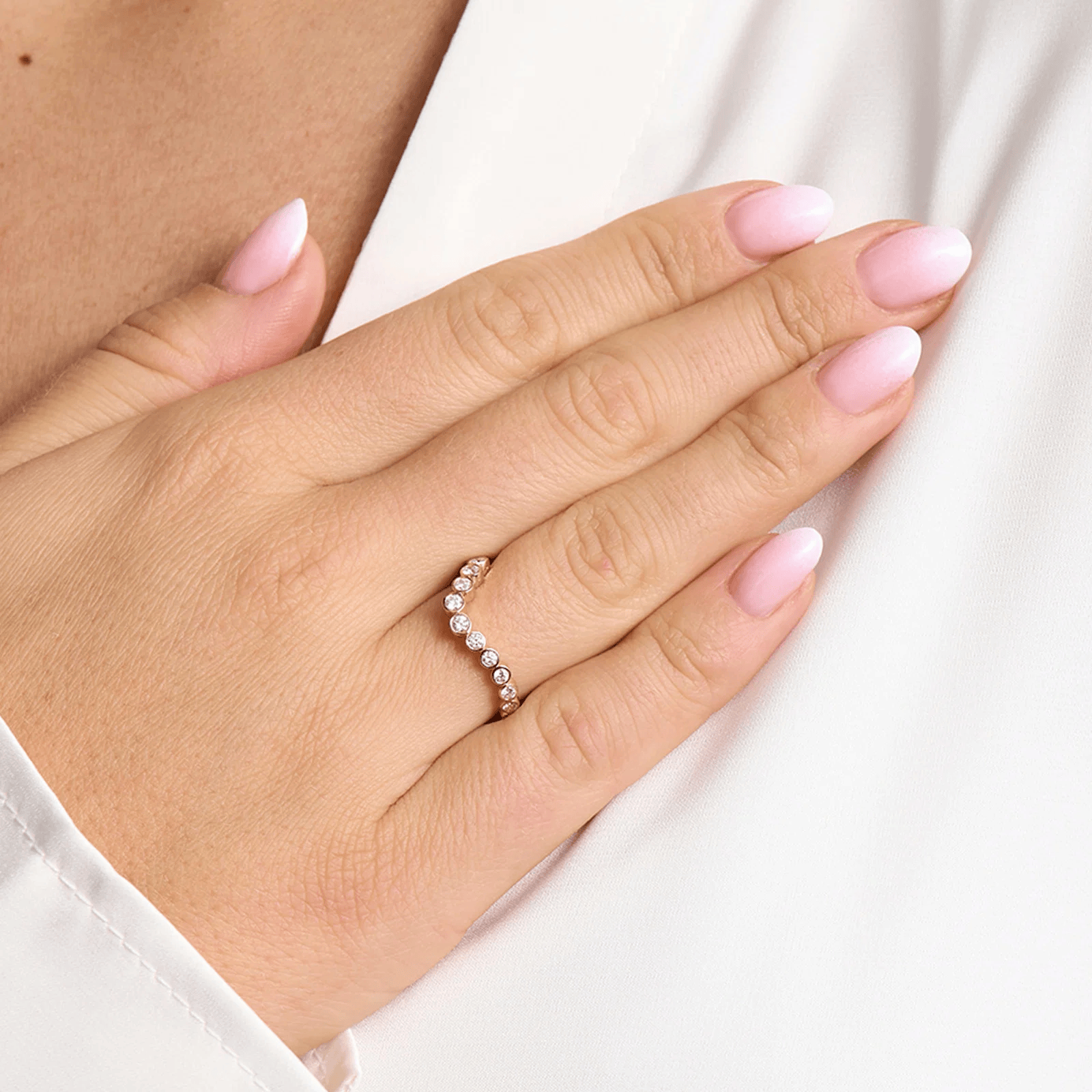 Mads Z Ringe Freya ring med diamanter 0,54 ct - 14 karat guld