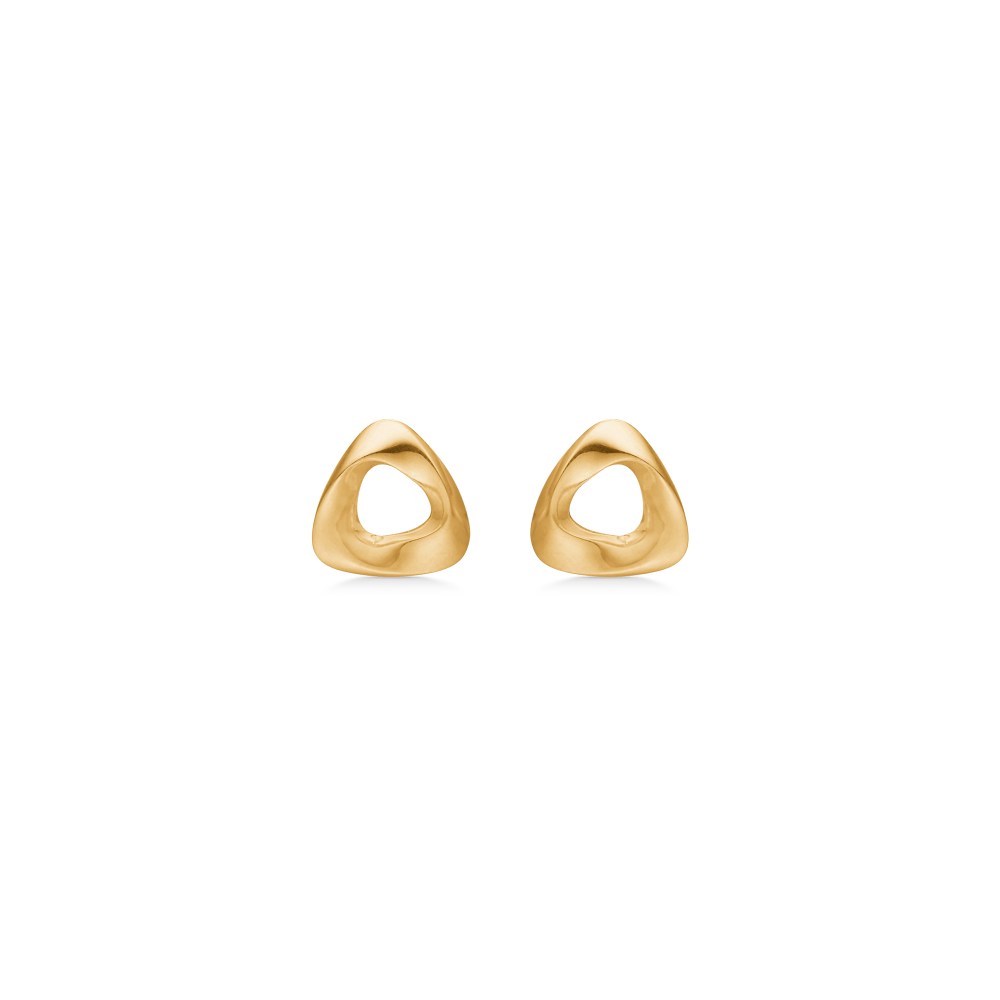 Mads Z Gold Twist øreringe - 8 karat 3310030