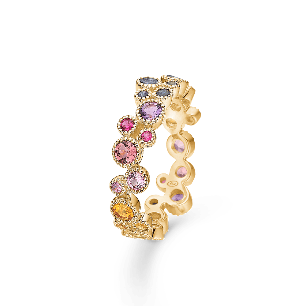Mads Z Ringe Luxury Rainbow ring - 14 kt.
