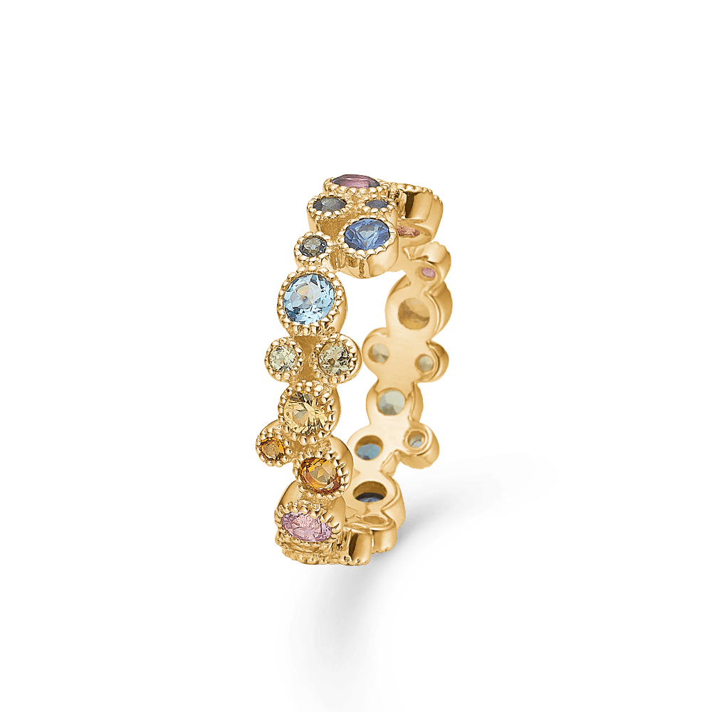 Mads Z Ringe Luxury Rainbow ring - 14 kt.
