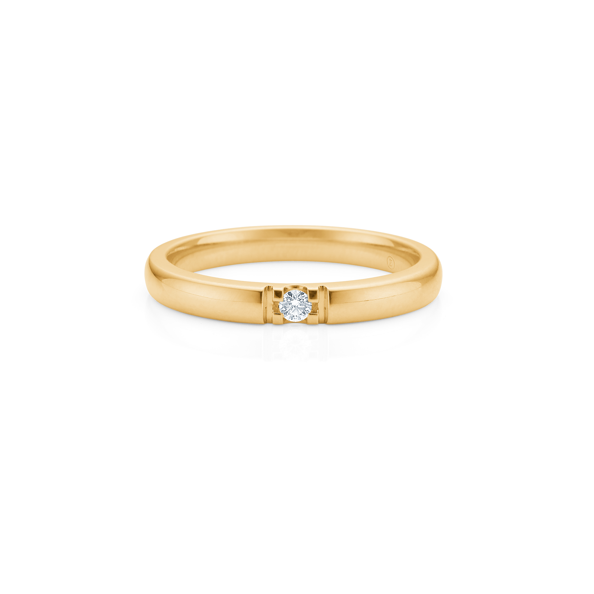 Mads Z Ophelia ring med 1 x 0,04 ct.- 14 karat