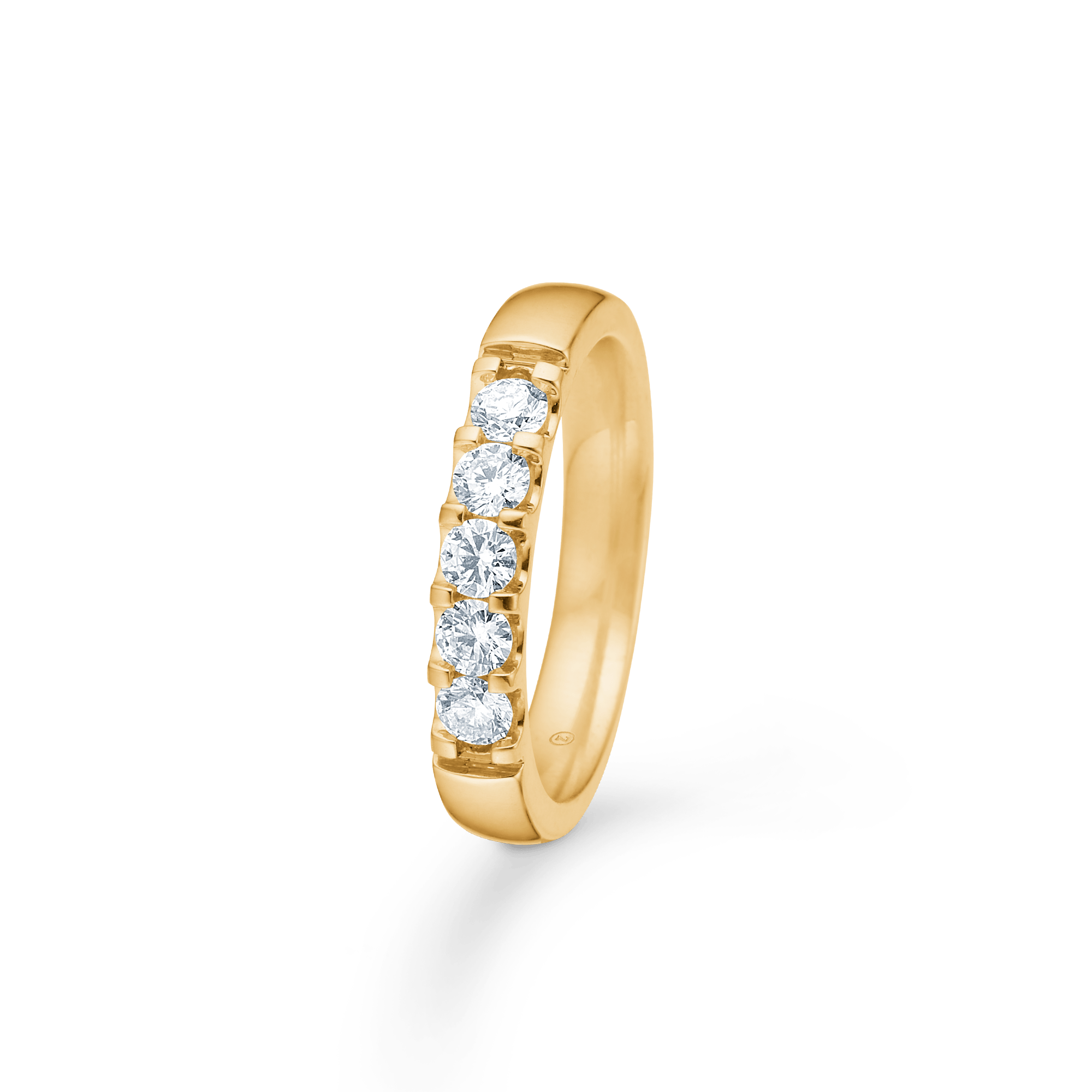 Mads Z Ophelia ring med 5 x 0,09 ct. - 14 karat