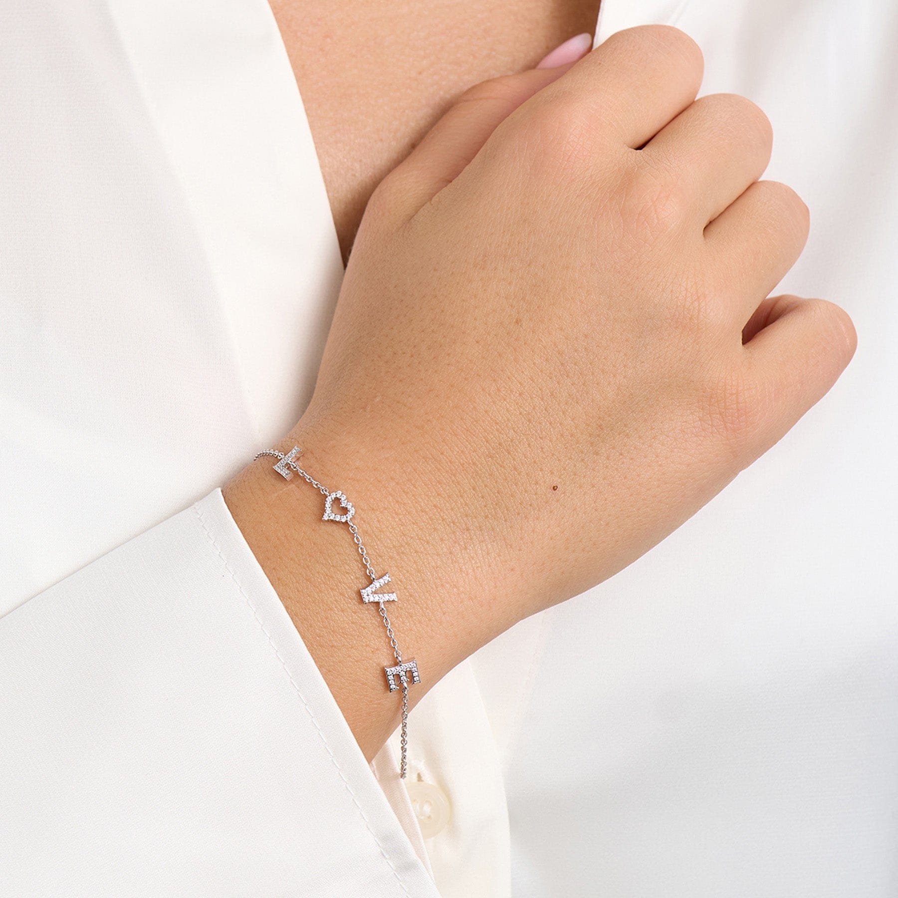 Mads Z Tender Love armbånd - sølv 2157100