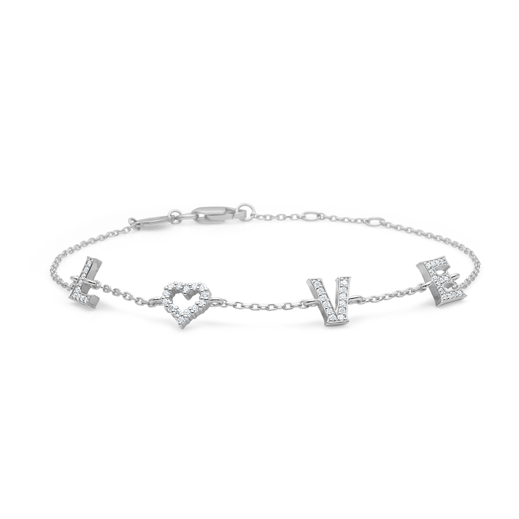 Mads Z Tender Love armbånd - sølv 2157100