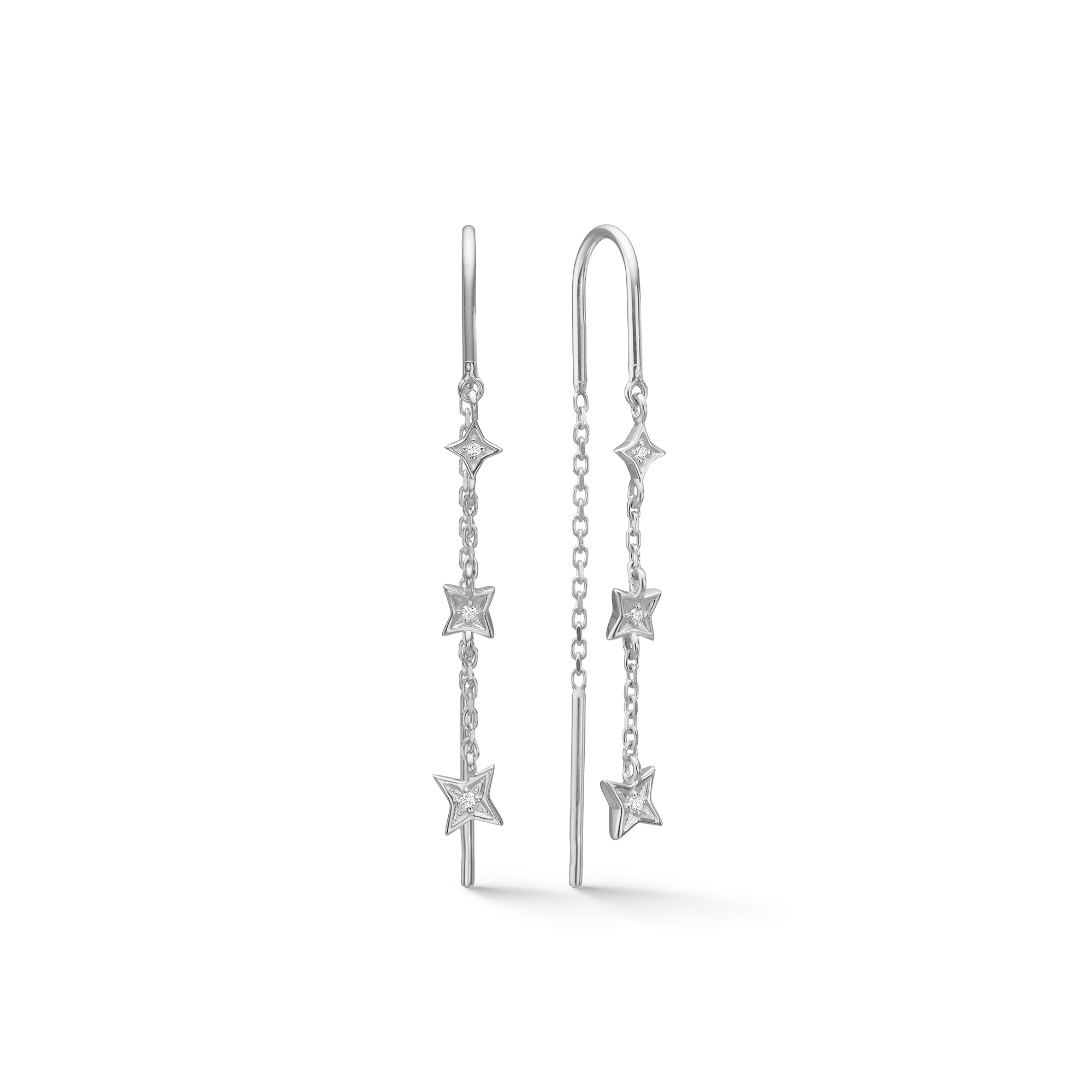 Mads Z Vesper øreringe - sølv 2107196