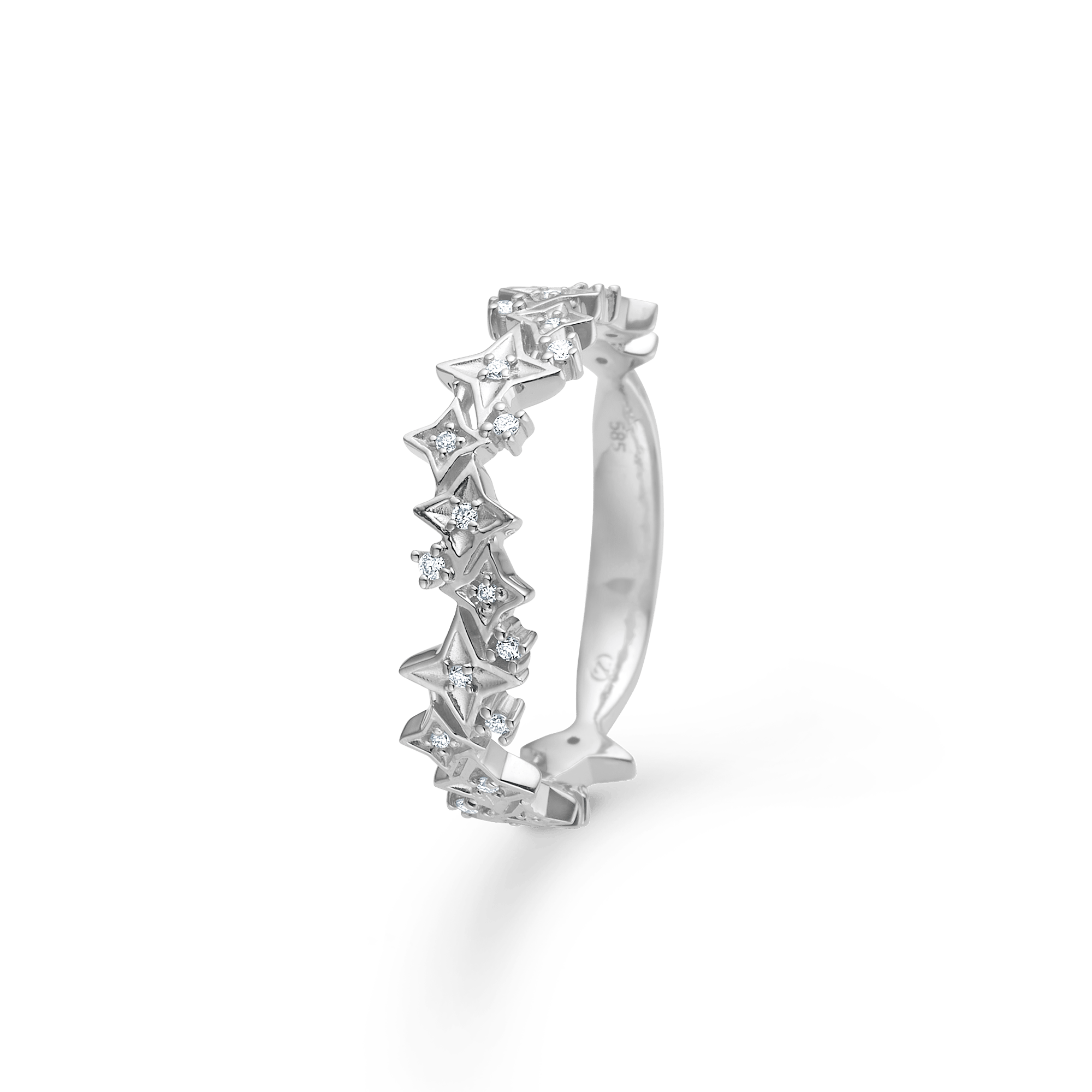 Mads Z Vesper smal ring - sølv