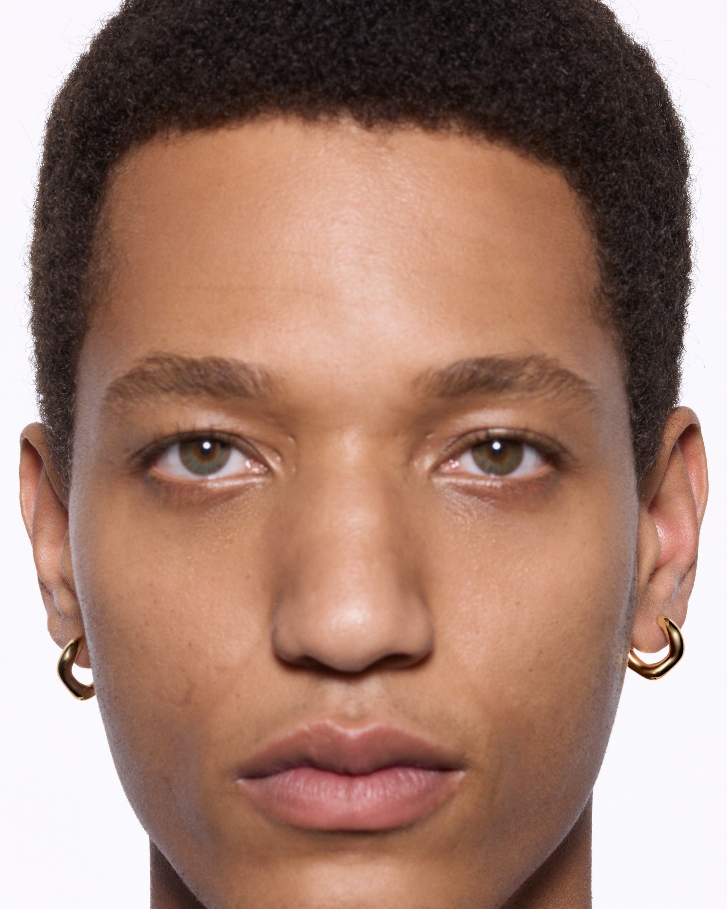 Maria Black Anil Hoop øreringe Small - Forgyldt