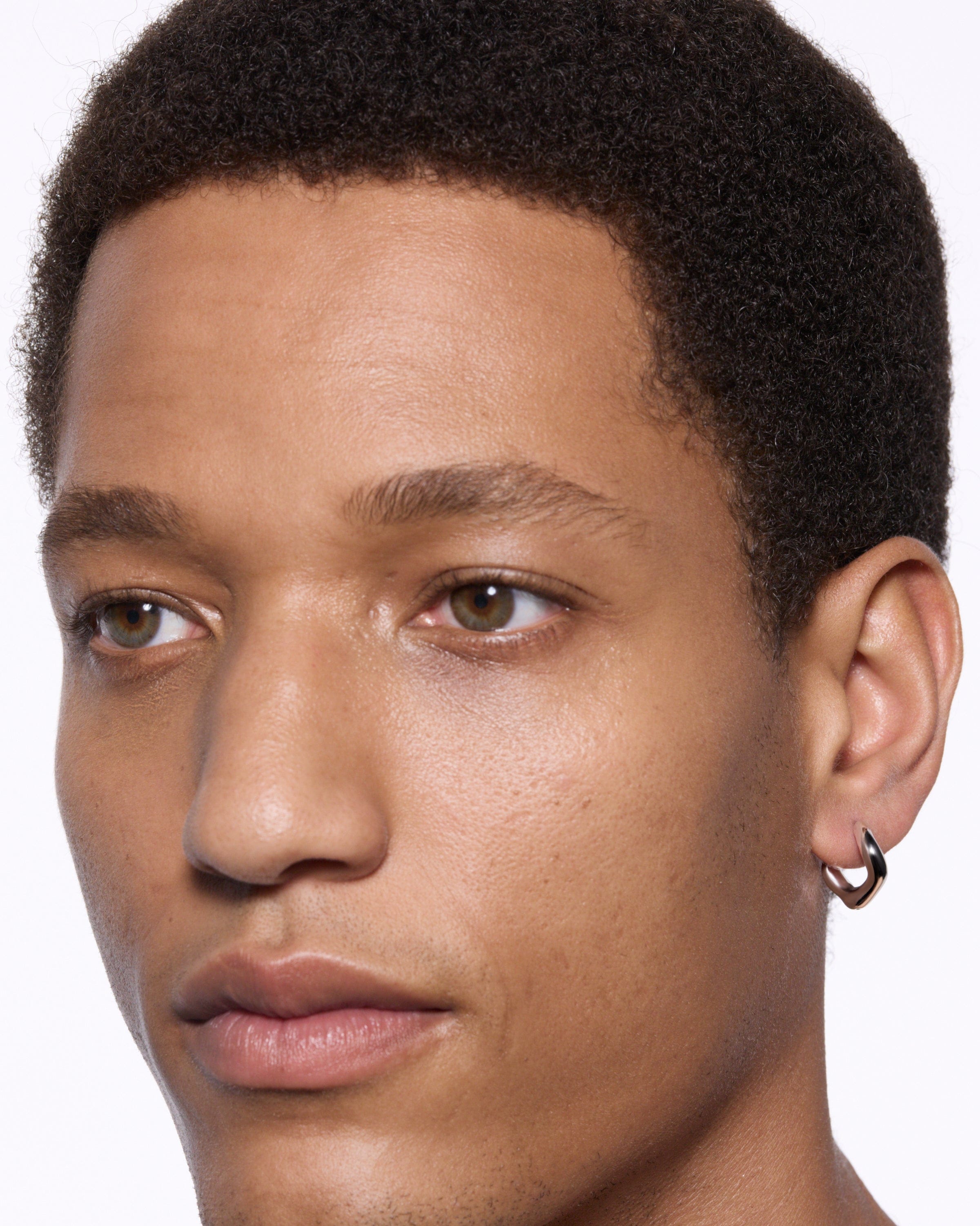 Maria Black Anil Hoop øreringe Small - Sølv