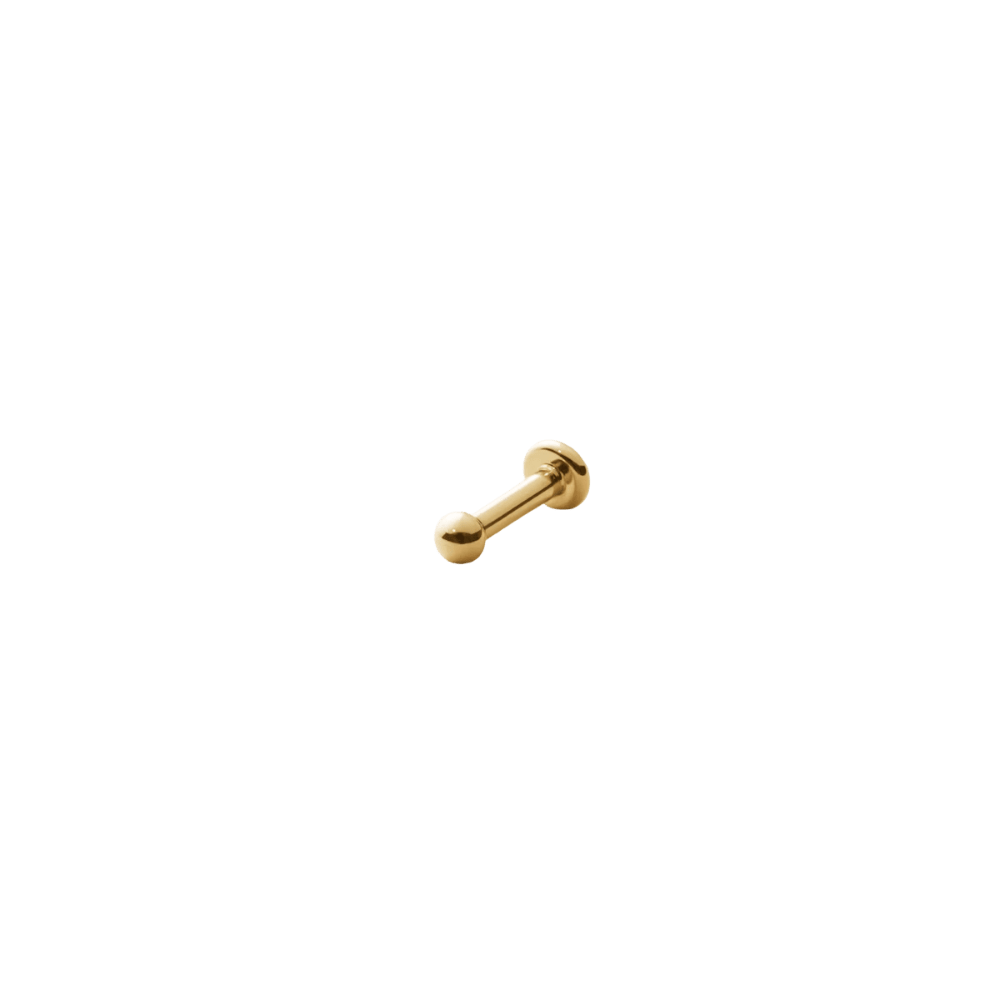 Maria Black Øreringe Ball 2,5 mm ørepiercing labret - 14K SB1087Y