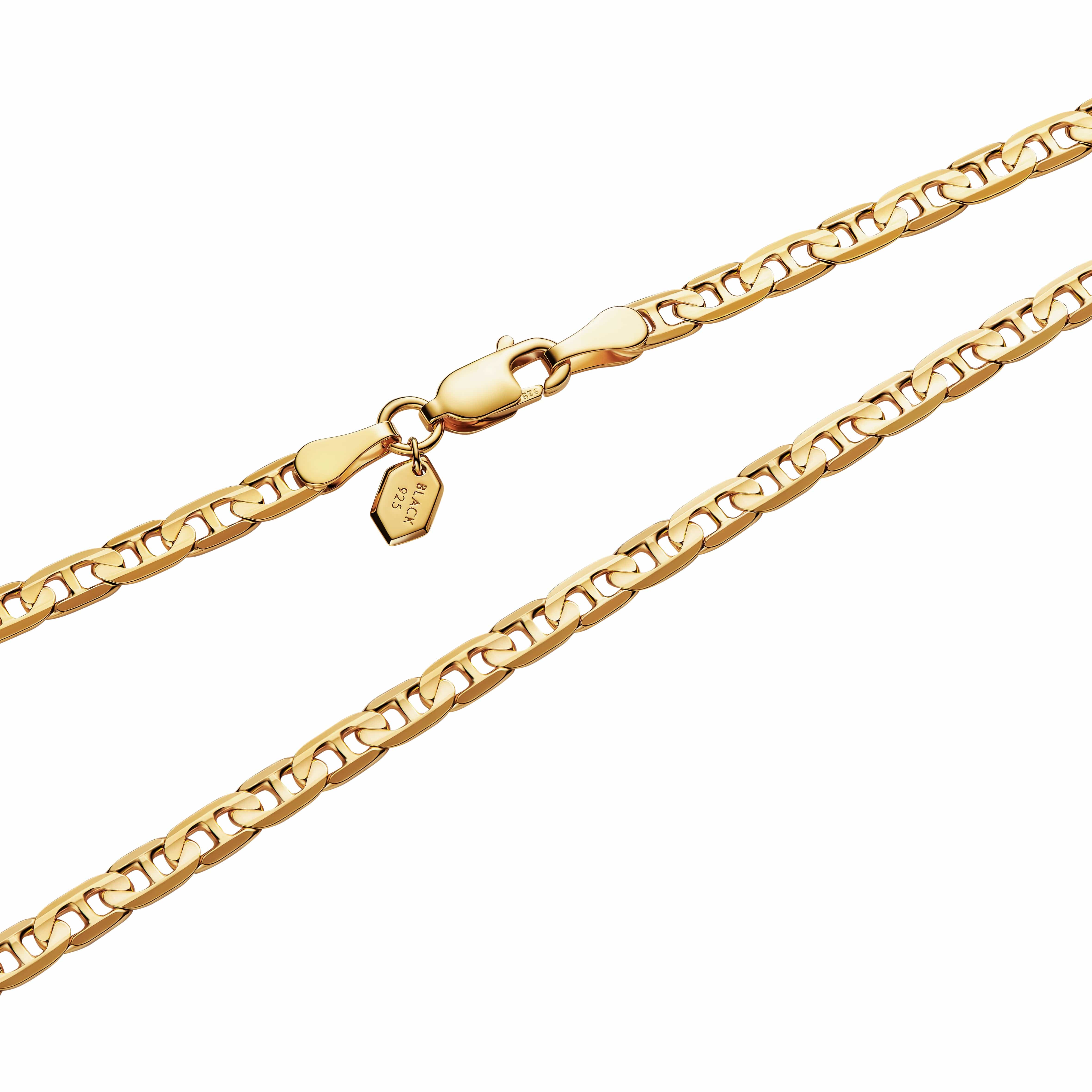 Maria Black Halskæder Carlo halskæde 50 - forgyldt 300340-50