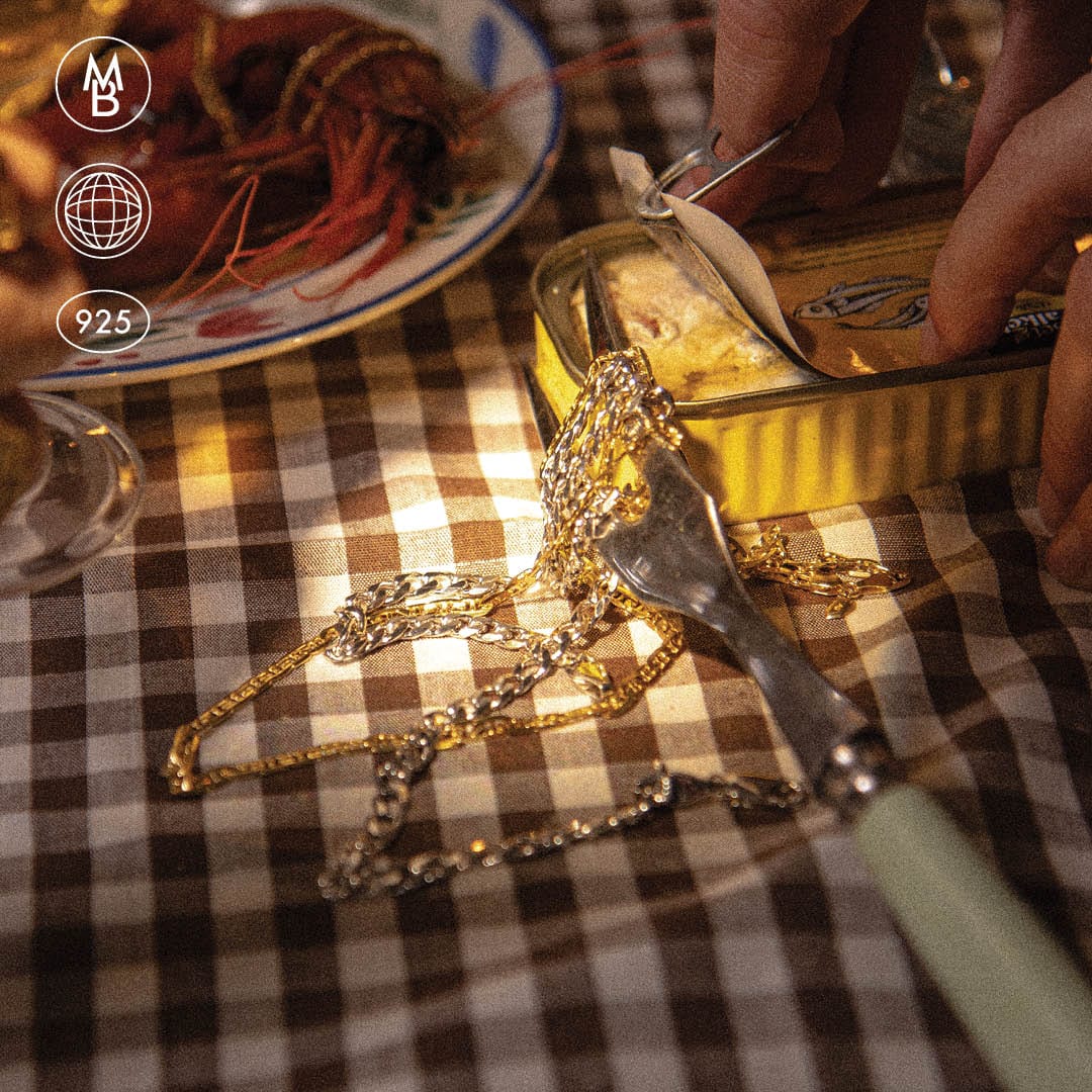 Maria Black Halskæder Carlo Necklace 50 guld 300340-50