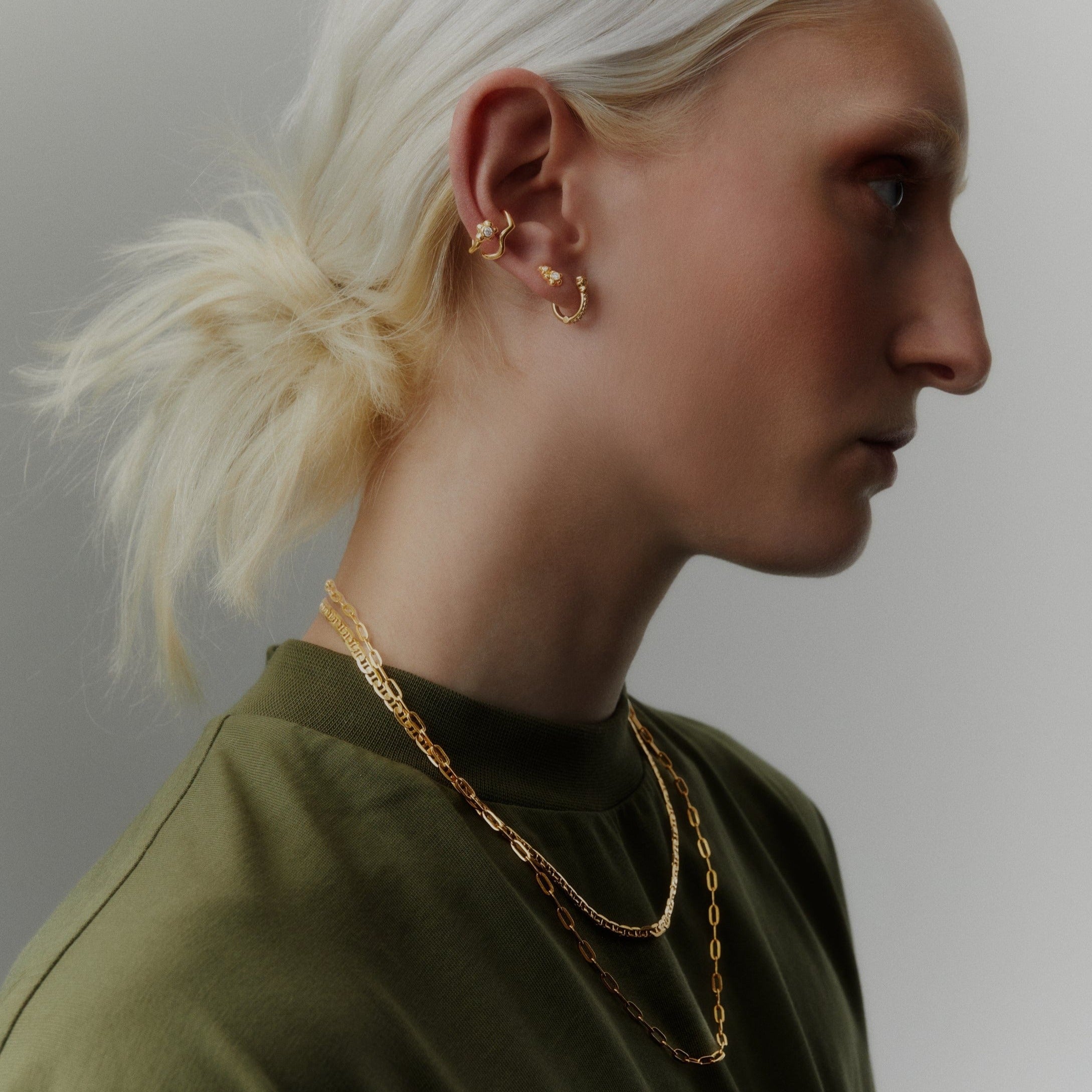 Maria Black Halskæder Carlo Necklace 50 guld 300340-50