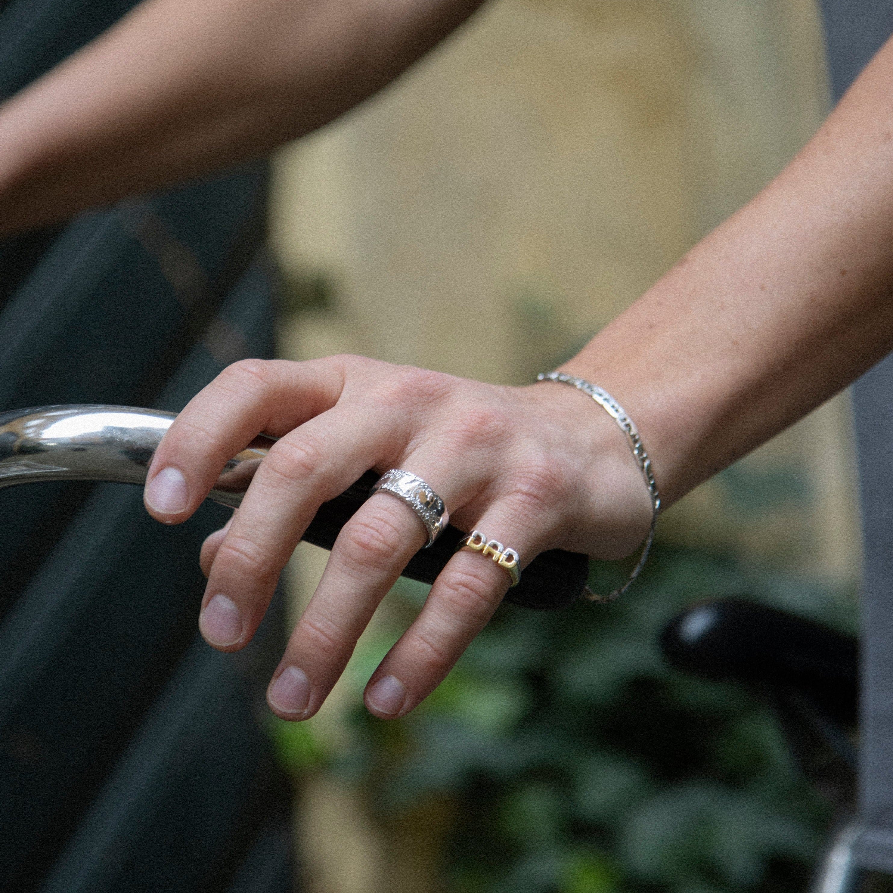 Maria Black Ringe Dad Ring Guld