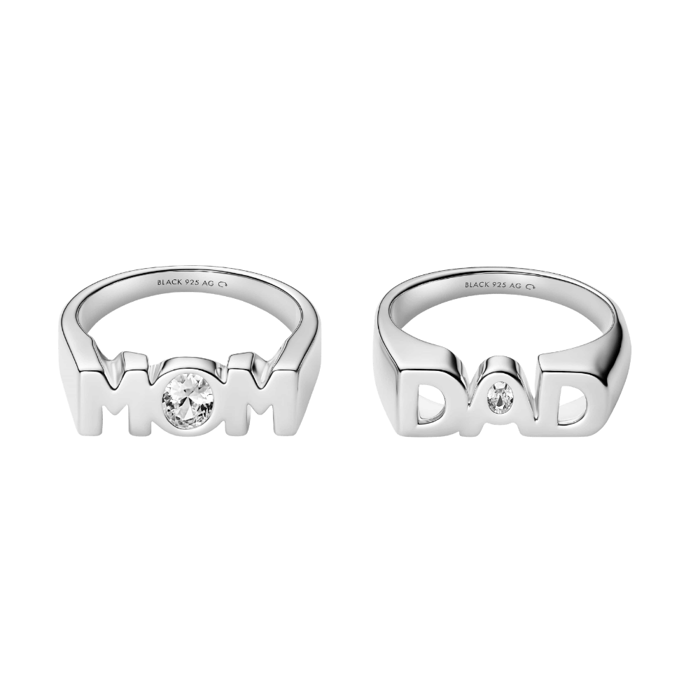 Maria Black Ringe Dad Royal Ring - sølv