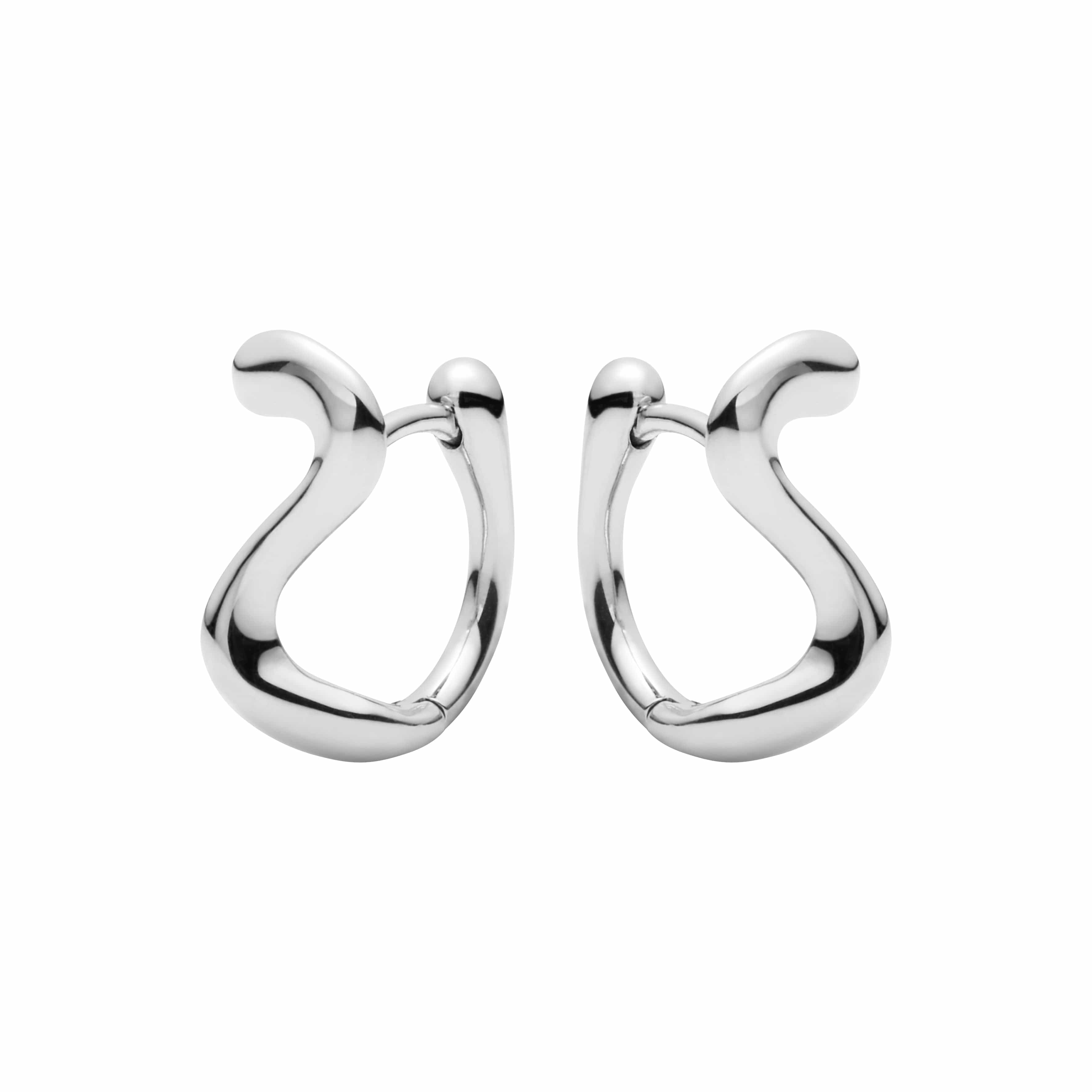 Maria Black Øreringe Par Lotus 9 Huggie sølv 101023AG-PAIR