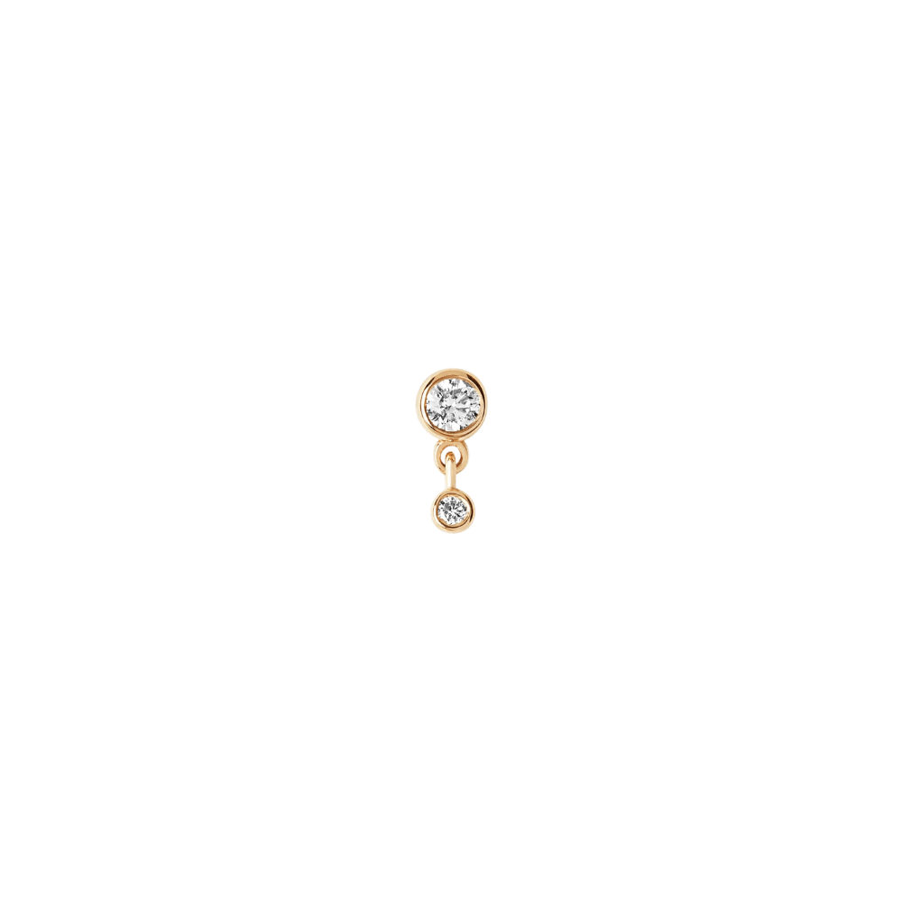 Maria Black Øreringe Mini Me ørepiercing labret - 14K SB1008YMD