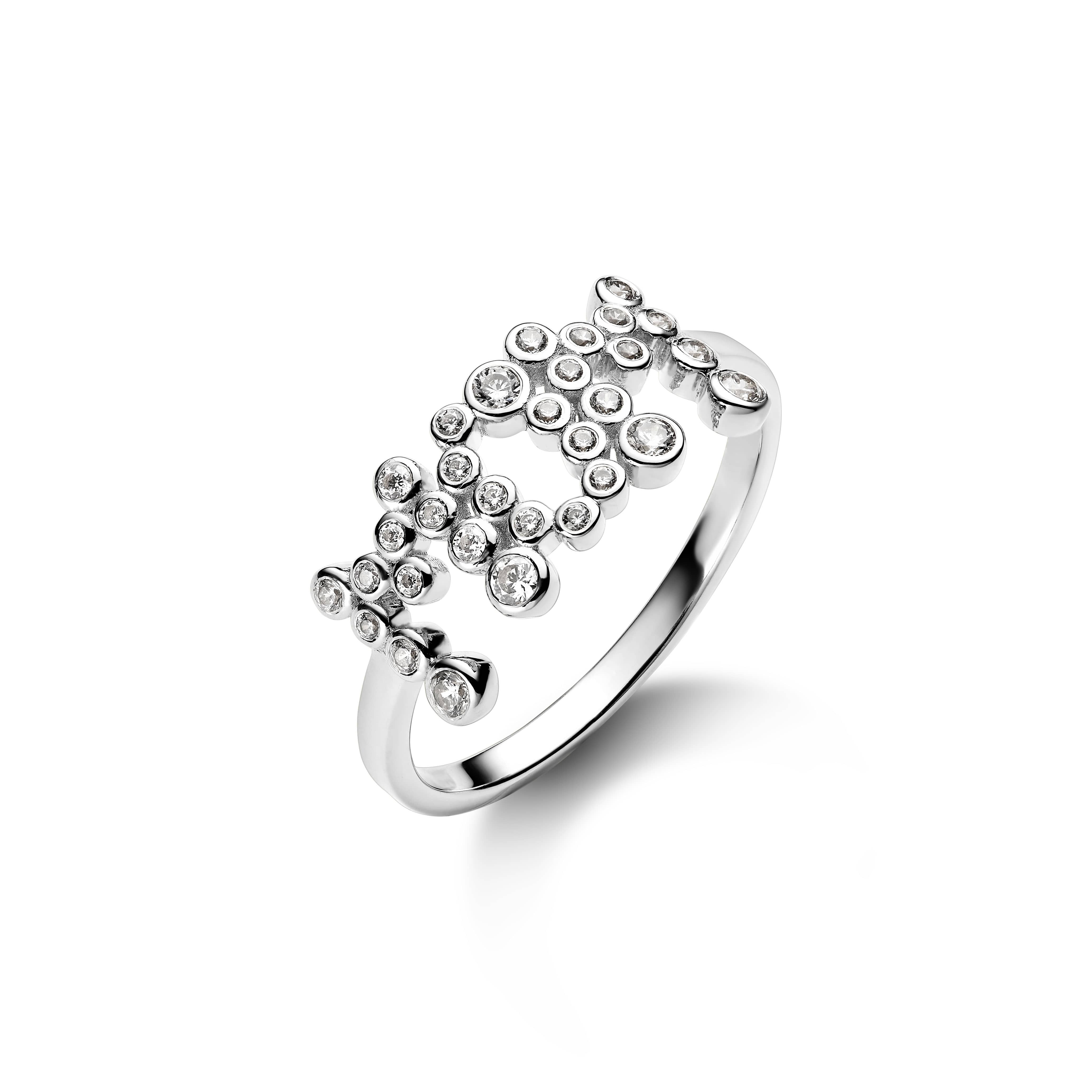 Maria Black Ringe Mom Collet Ring - Sølv