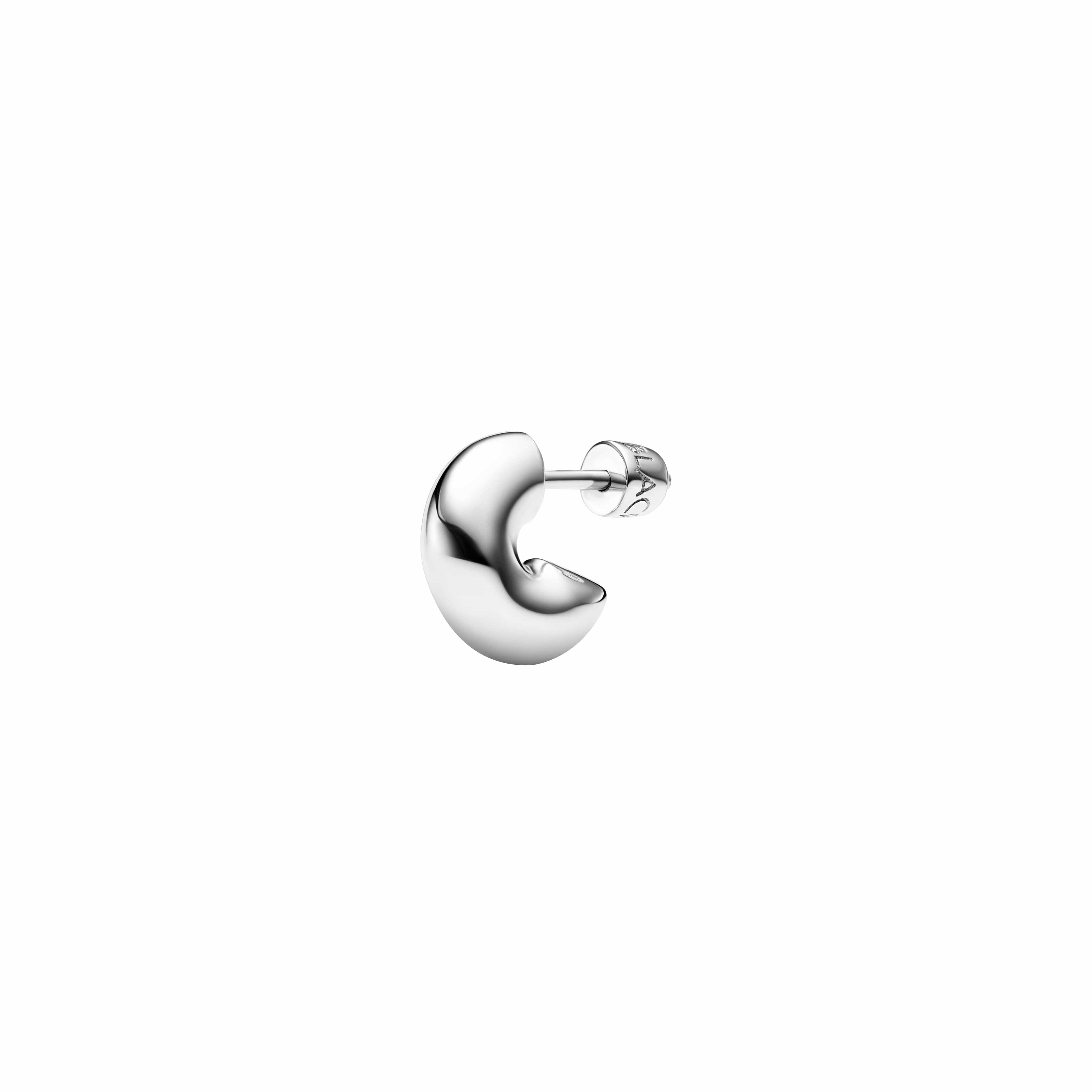 Maria Black Prima Hoop ørering Small - Sølv