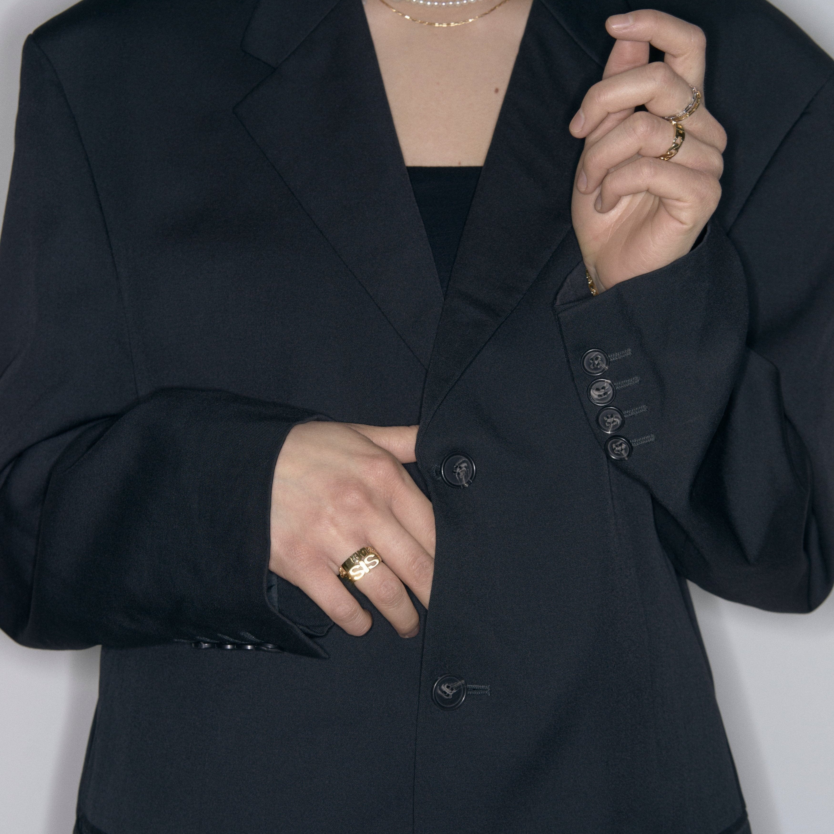 Maria Black Ringe Sis Ring Guld