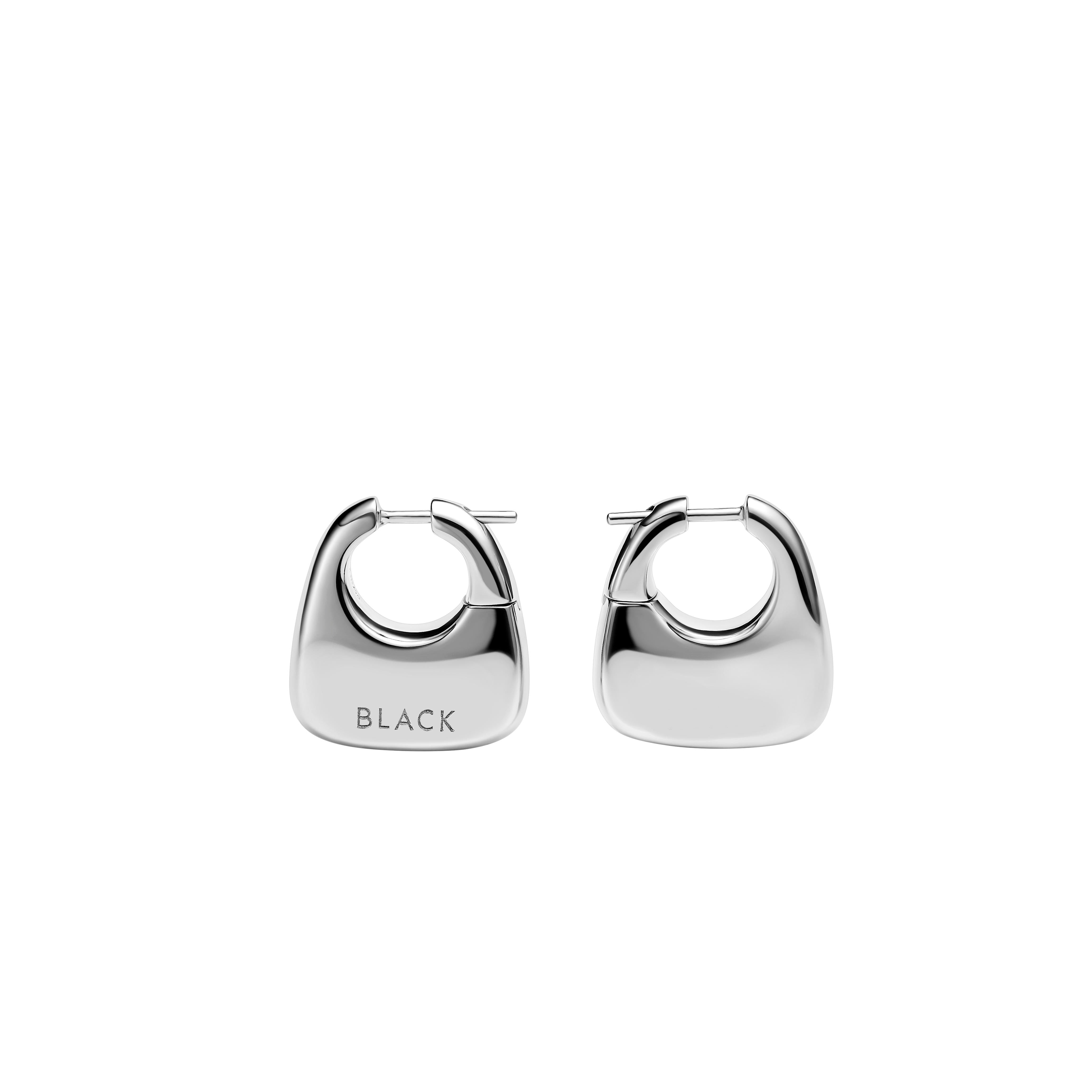 Maria Black Øreringe Par Tote medium ørering - sølv 101107AG-M-PAIR