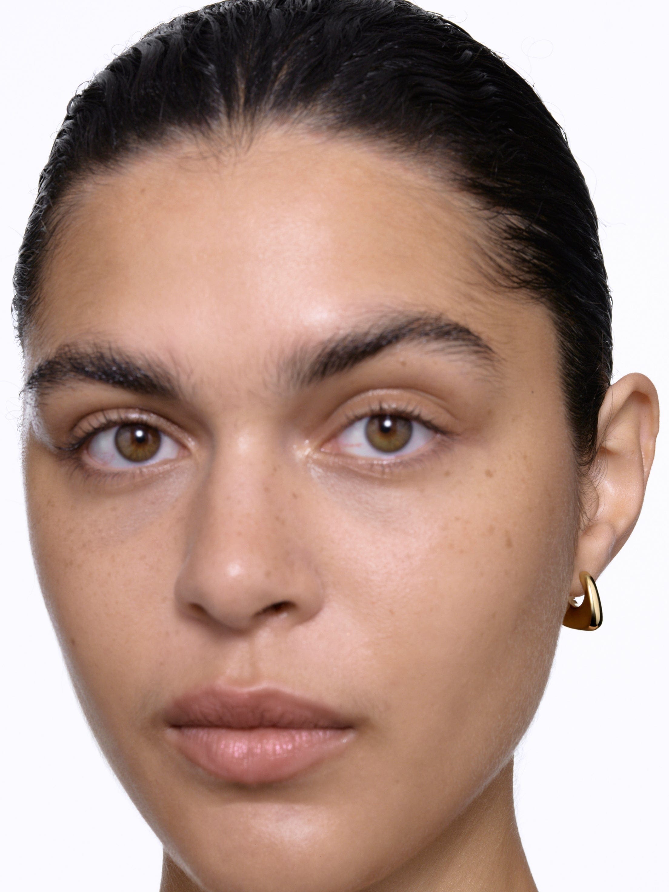 Maria Black Øreringe Tote small ørering - forgyldt