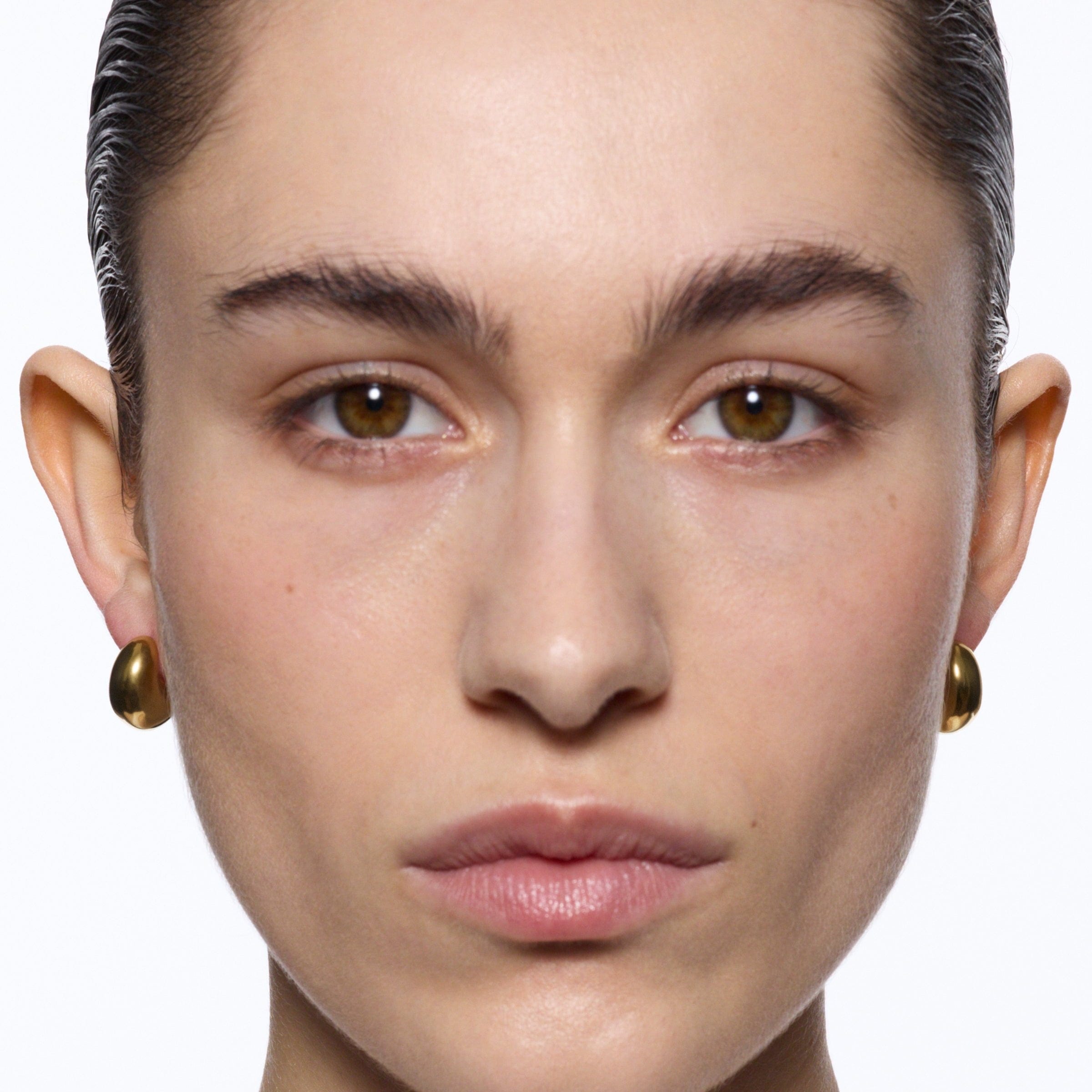 Maria Black Øreringe Tryvann Pillow ørering - forgyldt