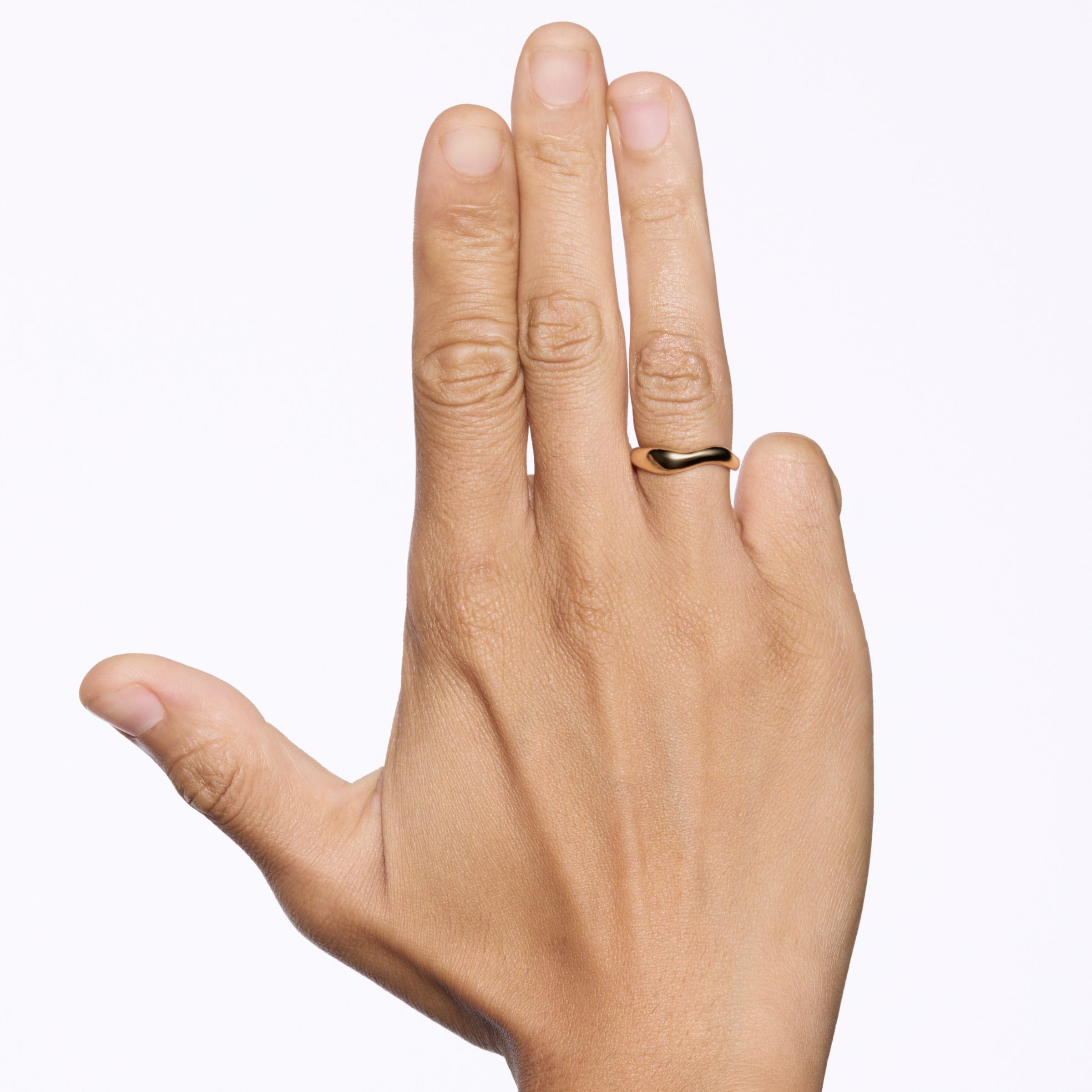 Maria Black Ringe Vayu Ring - forgyldt