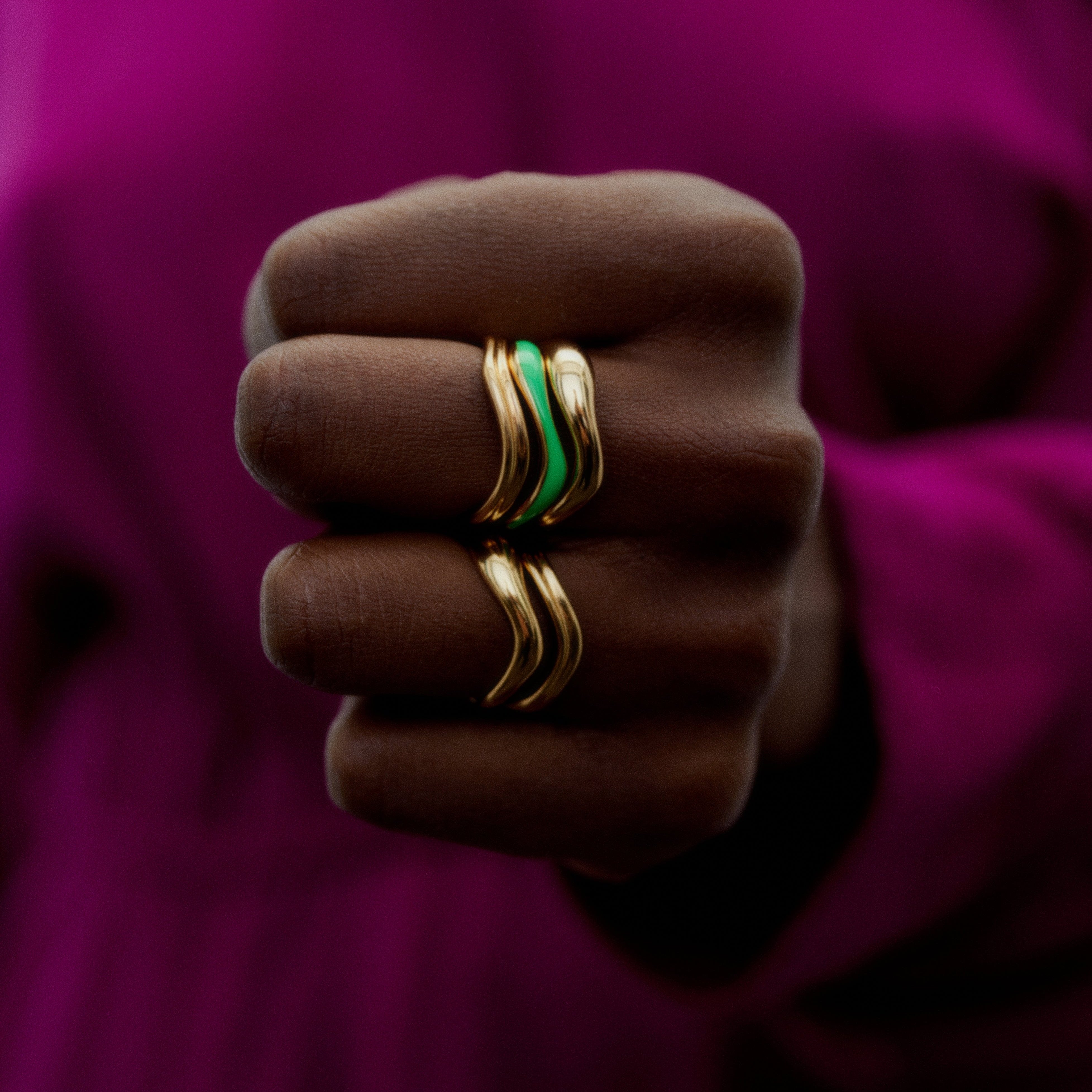 Maria Black Ringe Vayu Ring Guld